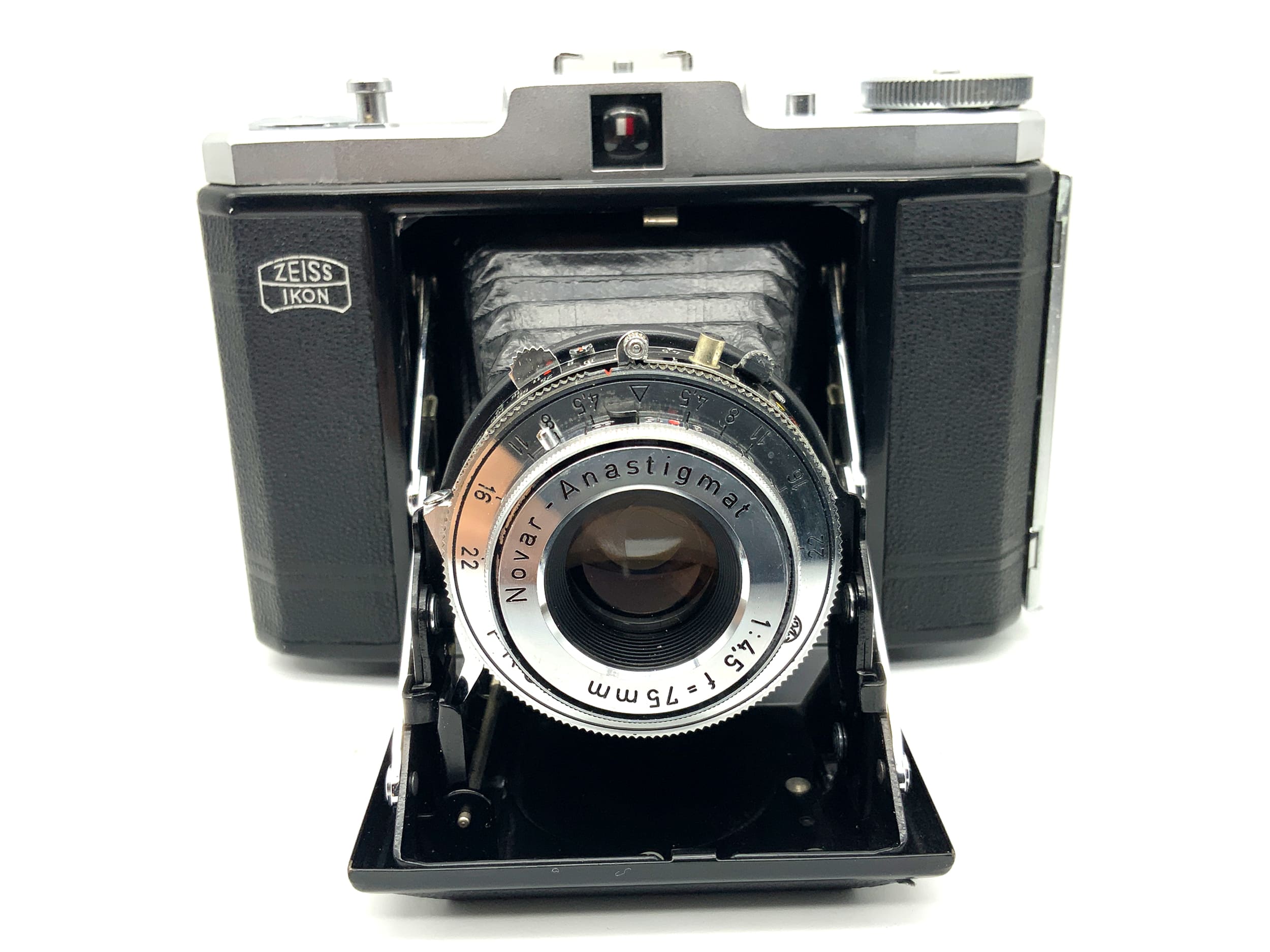Zeiss Ikon Nettar 518/16 folding camera Novar Anastigmat 1:4.5 75mm Prontor SVS