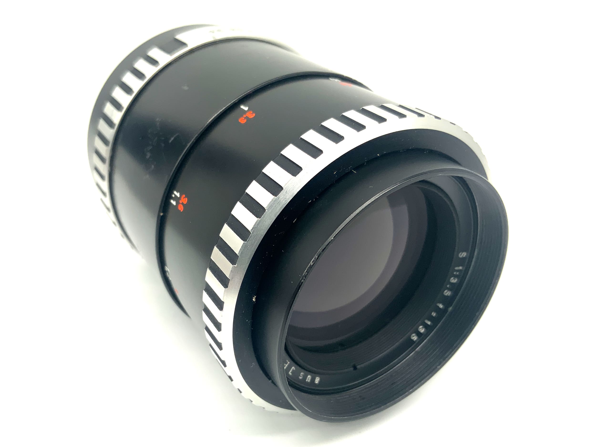 Carl Zeiss "aus Jena" Sonnar 135mm 1:3.5 Objektiv Zebra Festbrennweite (M42)