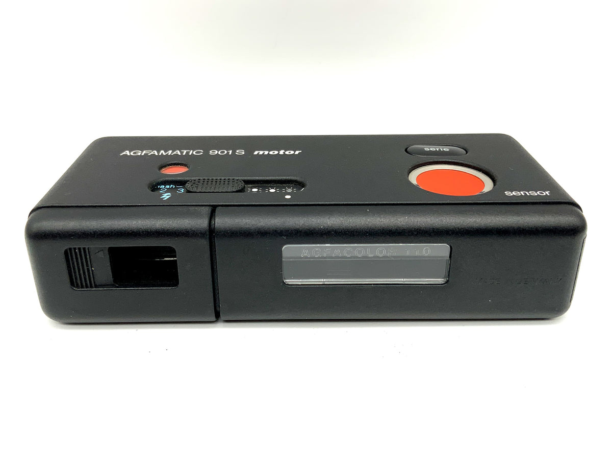 Agfa Agfamatic 901S motor viewfinder camera Color Apotar miniature camera analog camera