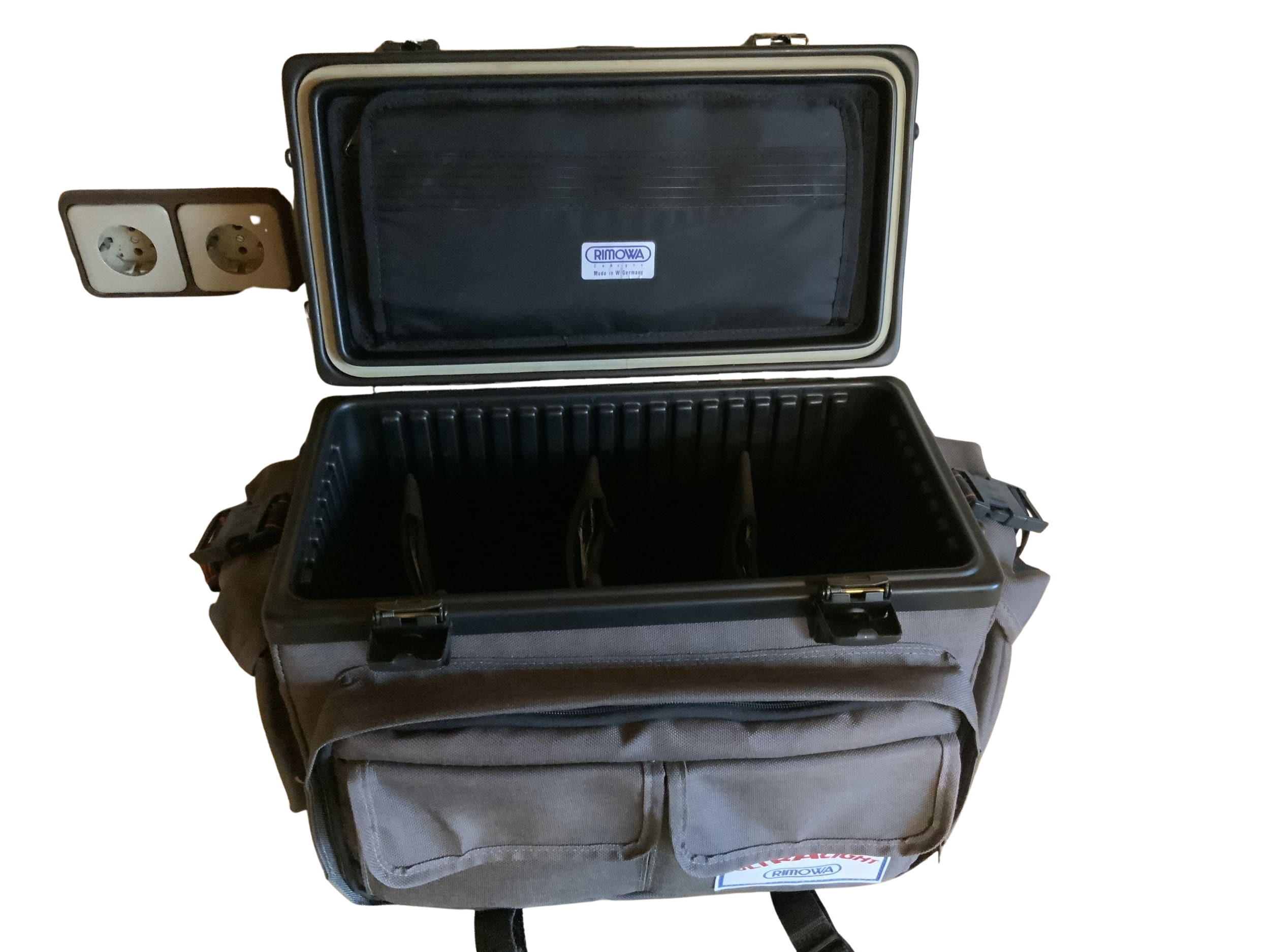 Rimowa Ultralight Camera Bag, Grey, Aluminum Case, 35x21x17.5cm + Key