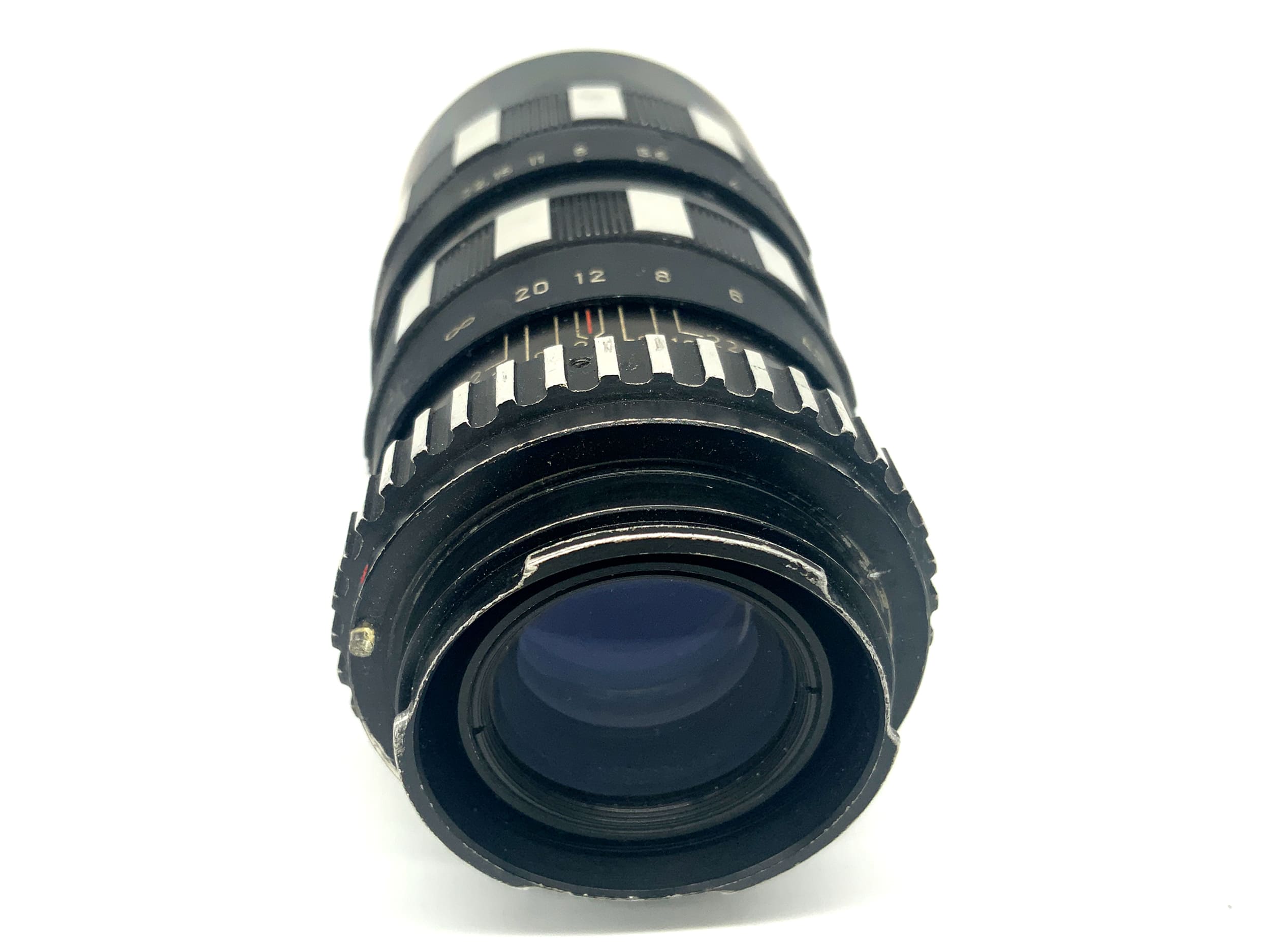 Enna München Tele-Ennalyt 135mm 1:3.5 Objektiv Zebra Festbrennweite (EXA)