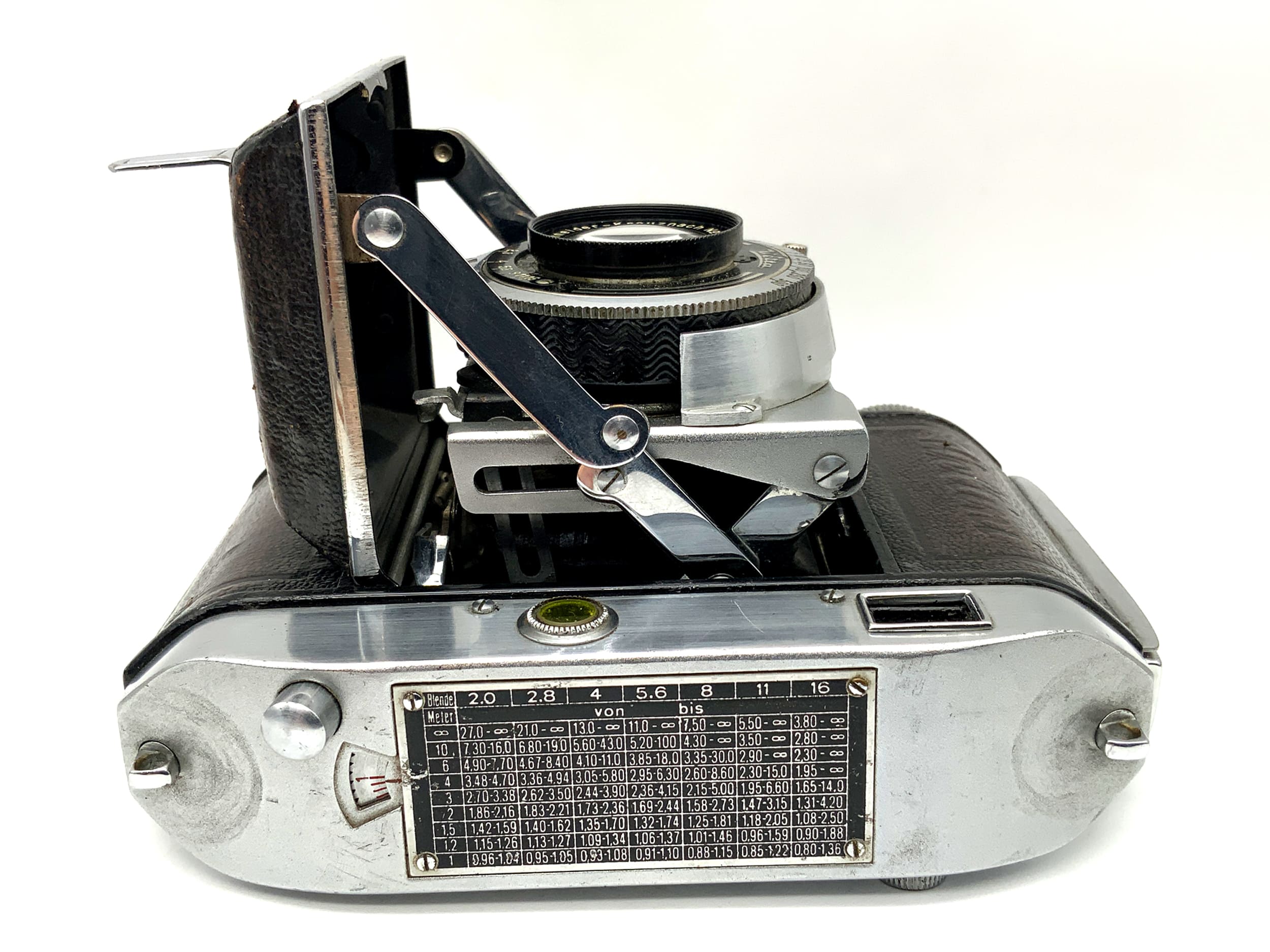 Welta Weltini folding camera with Schneider Kreuznach Xenar 1:2.8 5cm Compur Rapid lens