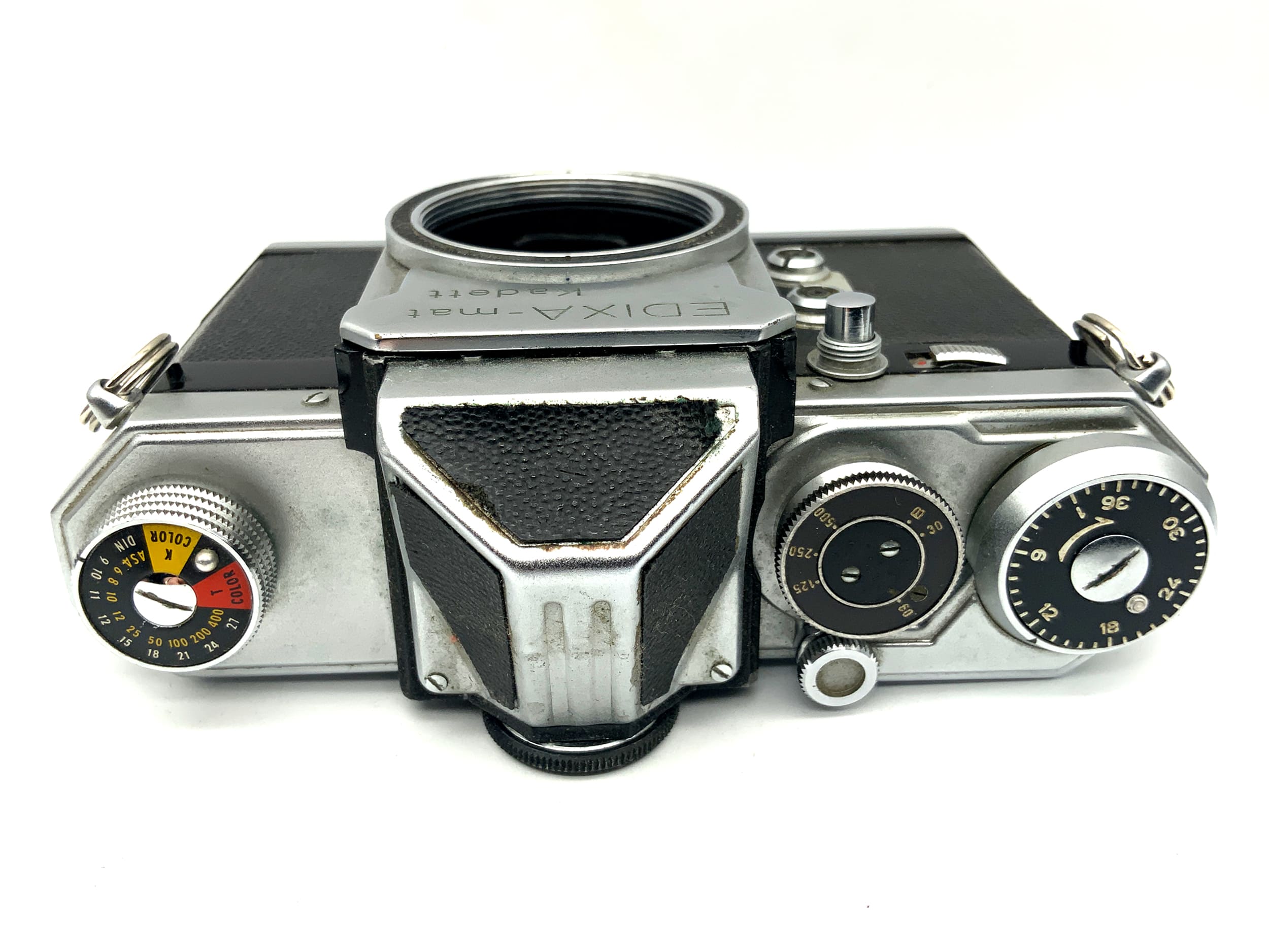 Edixa Mat Kadett SLR 35mm Spiegelreflexkamera analog Body Gehäuse (M42)