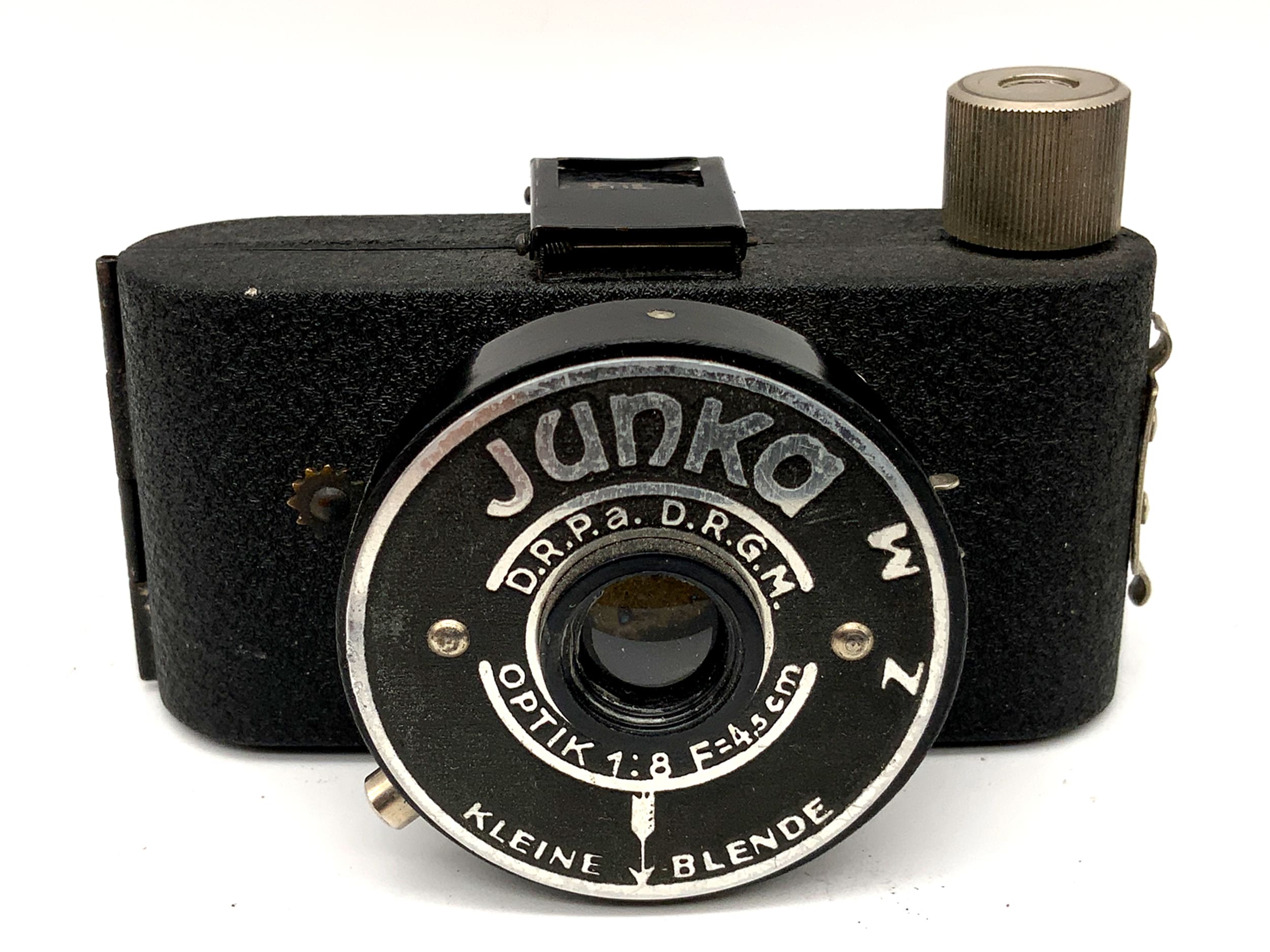 Junka Works Junka viewfinder camera with 1:8/4.5cm lens Miniature camera 1930s