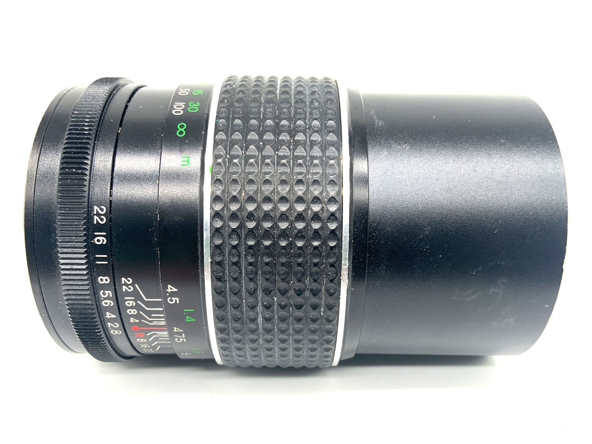 Exakta Auto Exaktar 135mm 1:2.8 Objektiv Festbrennweite (M42) Nebel!