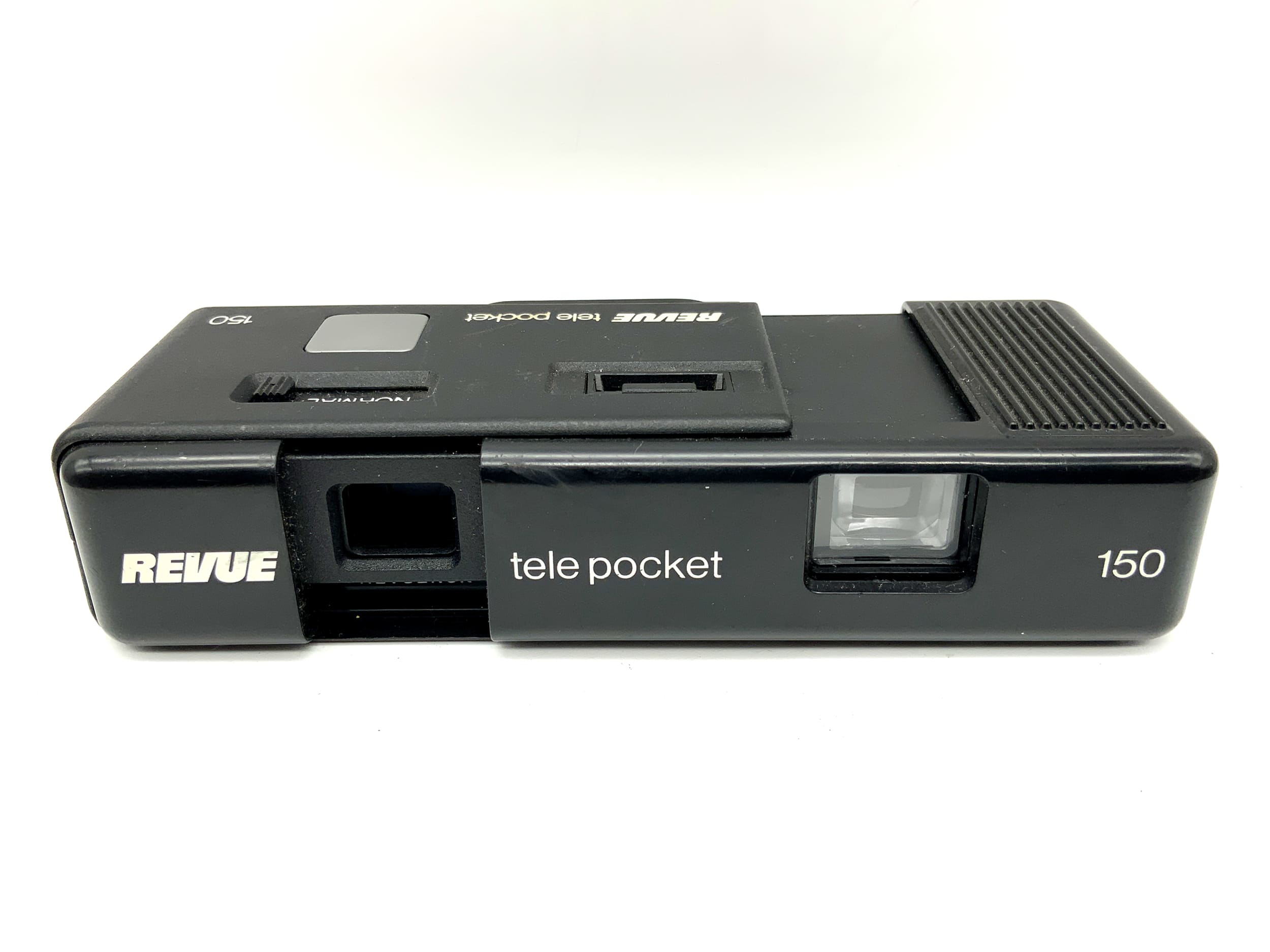 Revue Tele Pocket 150 viewfinder camera with Revuenon miniature camera analog camera
