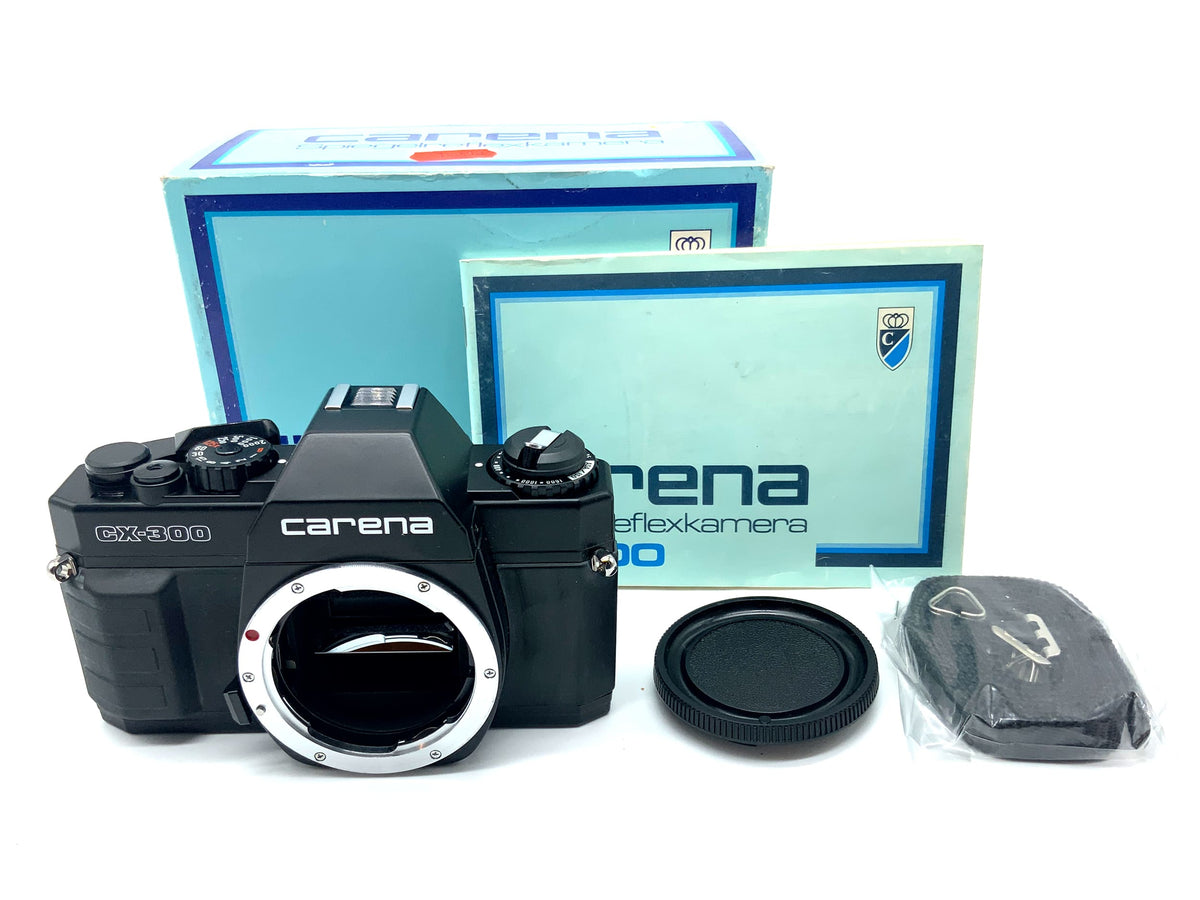 Carena CX-300 SLR in OVP mit Gurt und Anleitung 35mm SLR analog Body (Pentax K)