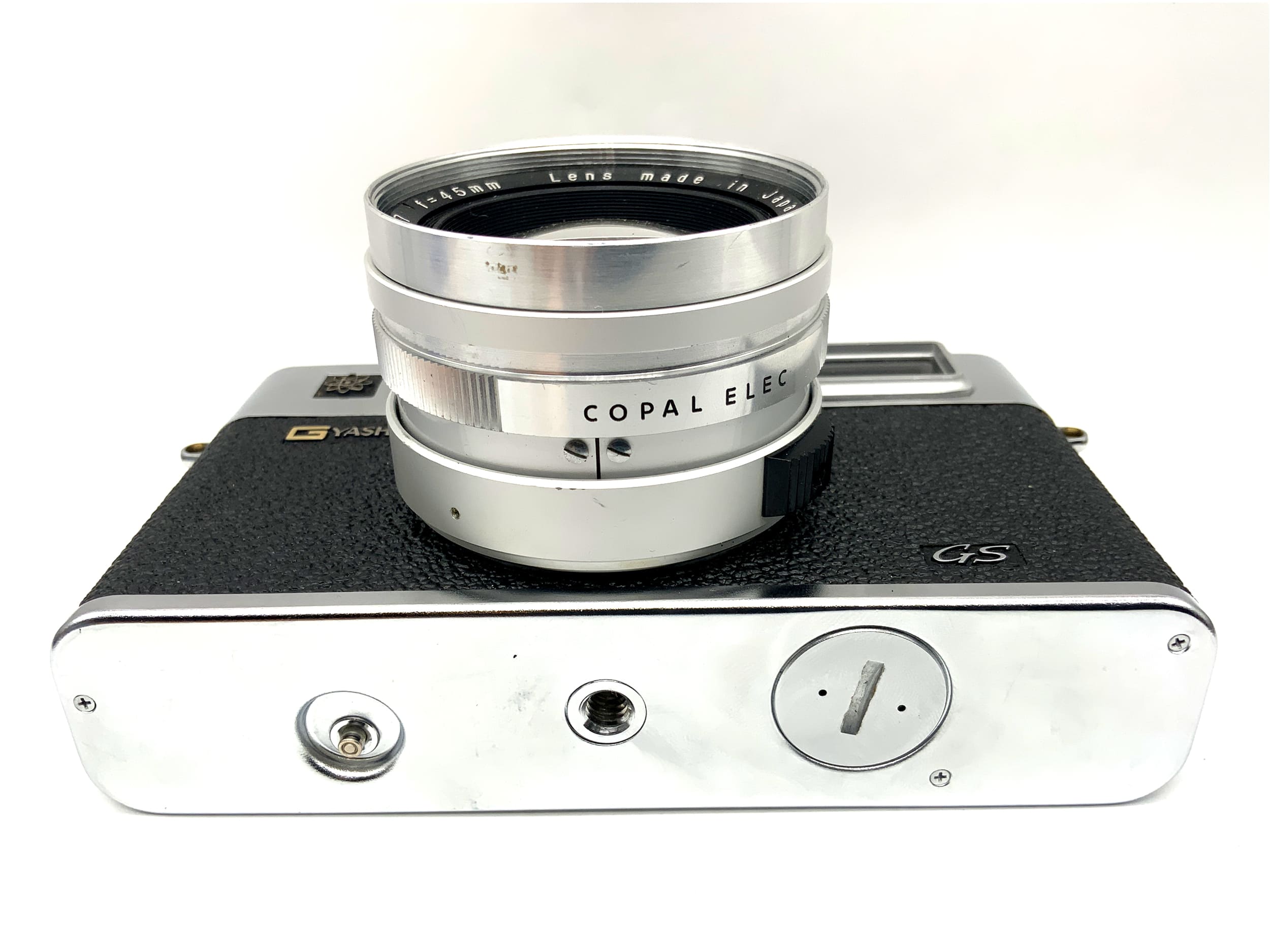 Yashica Electro 35 GS viewfinder camera Color-Yashinon DX 45mm 1:1.7 rangefinder camera