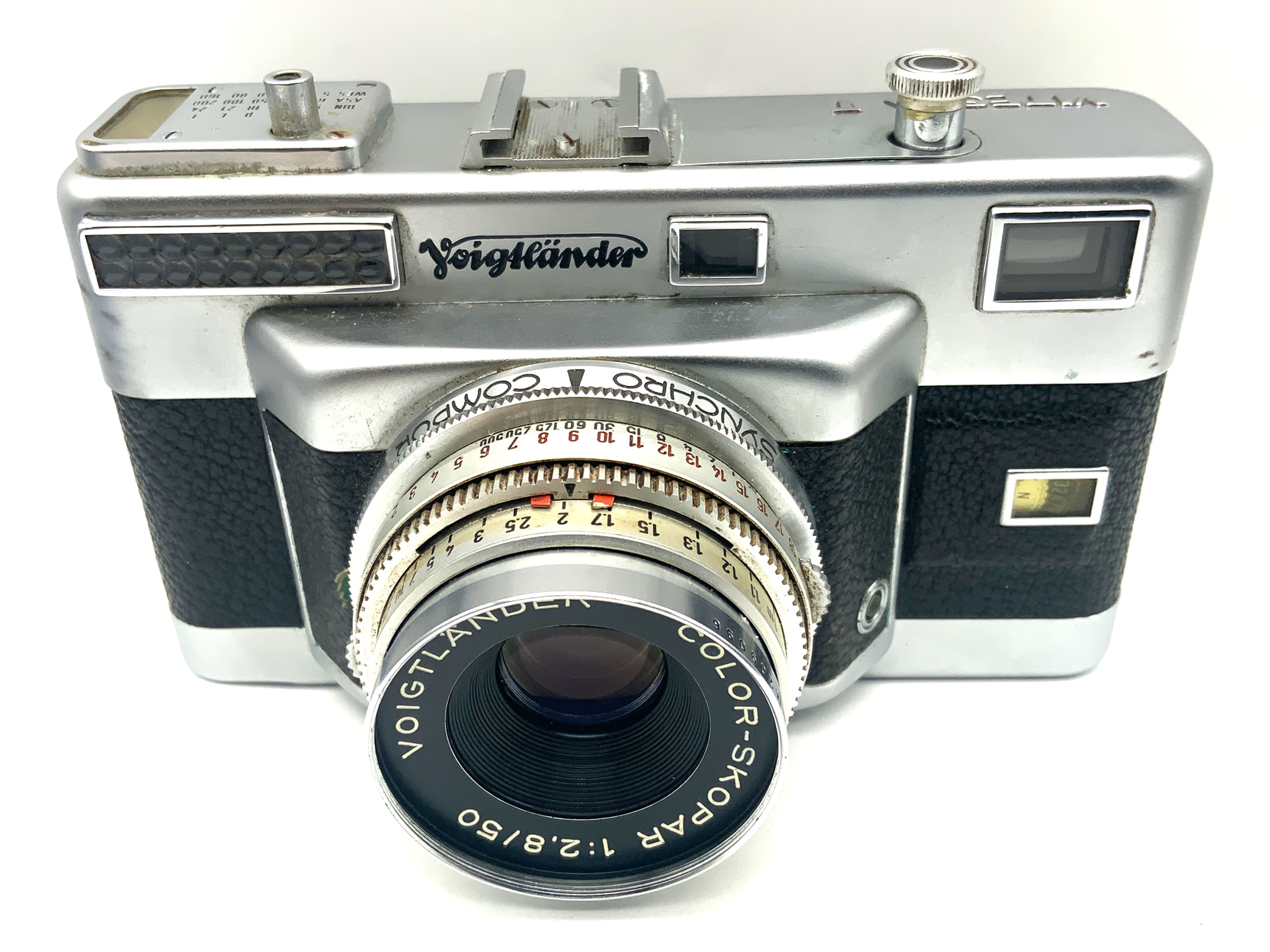 Voigtländer Vitessa T rangefinder camera with Color-Skopar 50mm 1:2.9 rangefinder camera