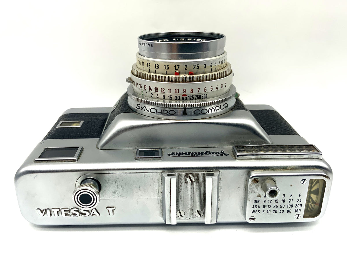 Voigtländer Vitessa T rangefinder camera with Color-Skopar 50mm 1:2.9 rangefinder camera