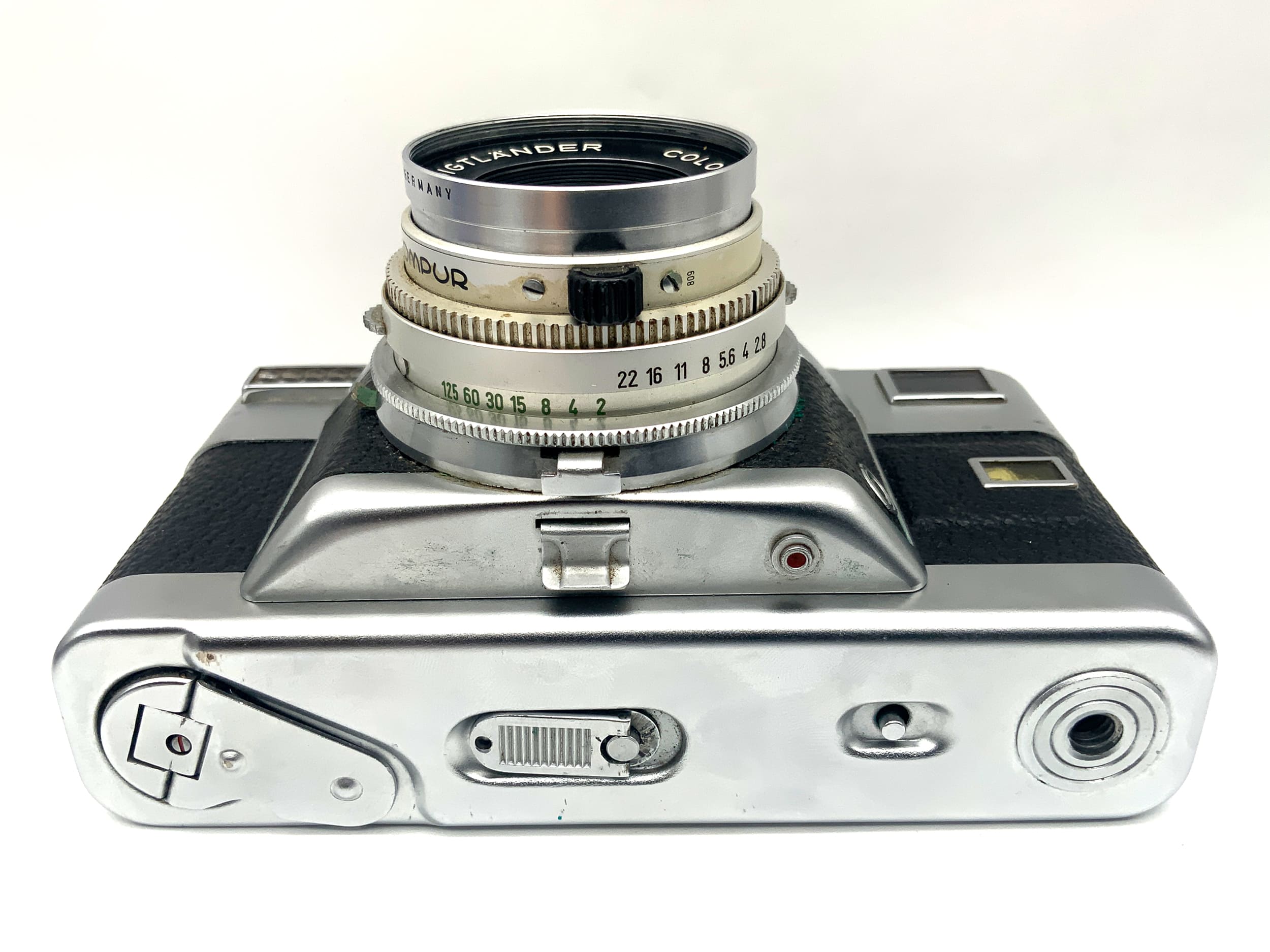Voigtländer Vitessa T rangefinder camera with Color-Skopar 50mm 1:2.9 rangefinder camera