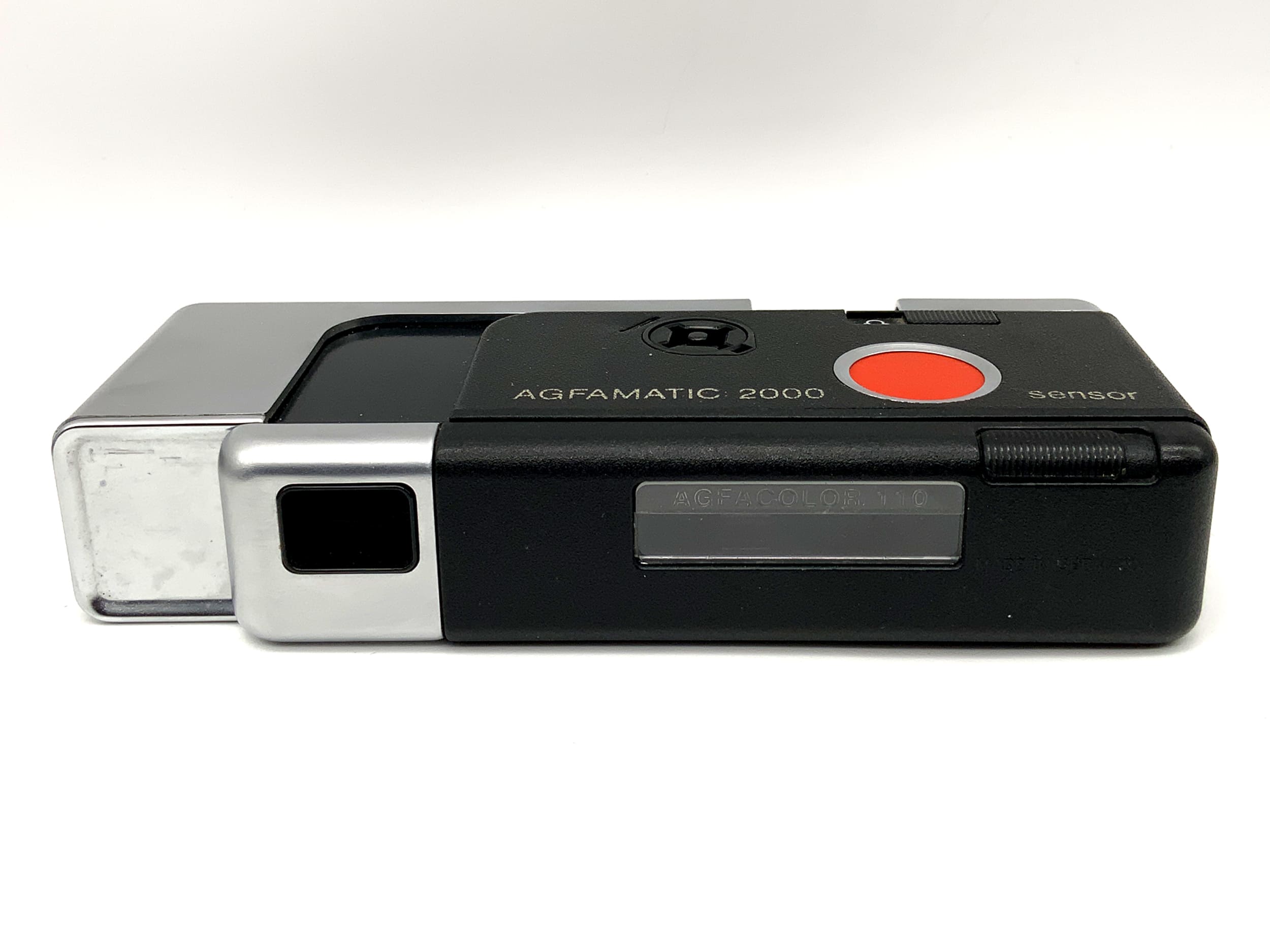 Agfa Agfamatic 2000 viewfinder camera with Color Agnar miniature camera analog camera