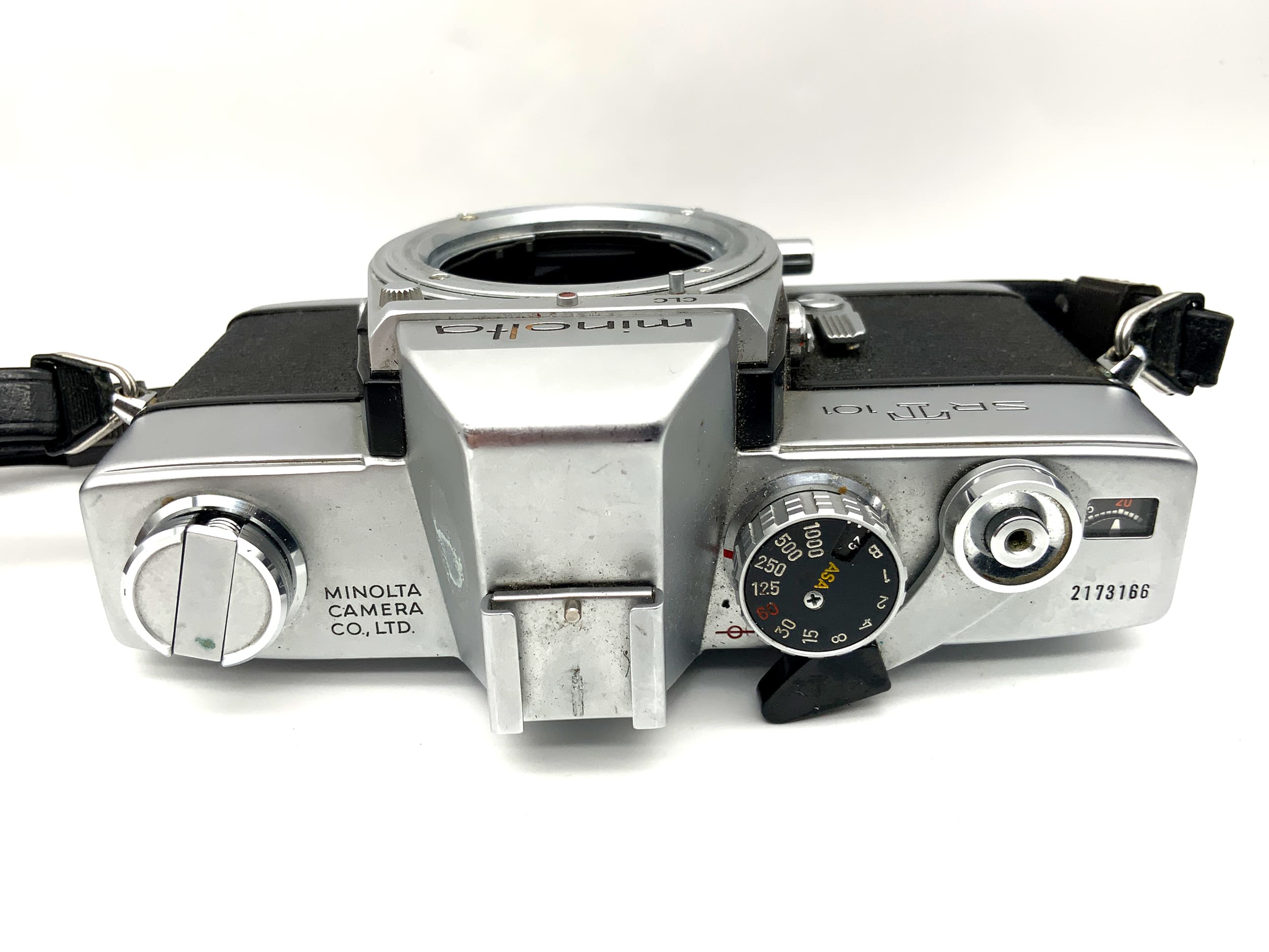 Minolta SRT 101 SLR 35mm Spiegelreflexkamera analog Body Gehäuse (Minolta MD)