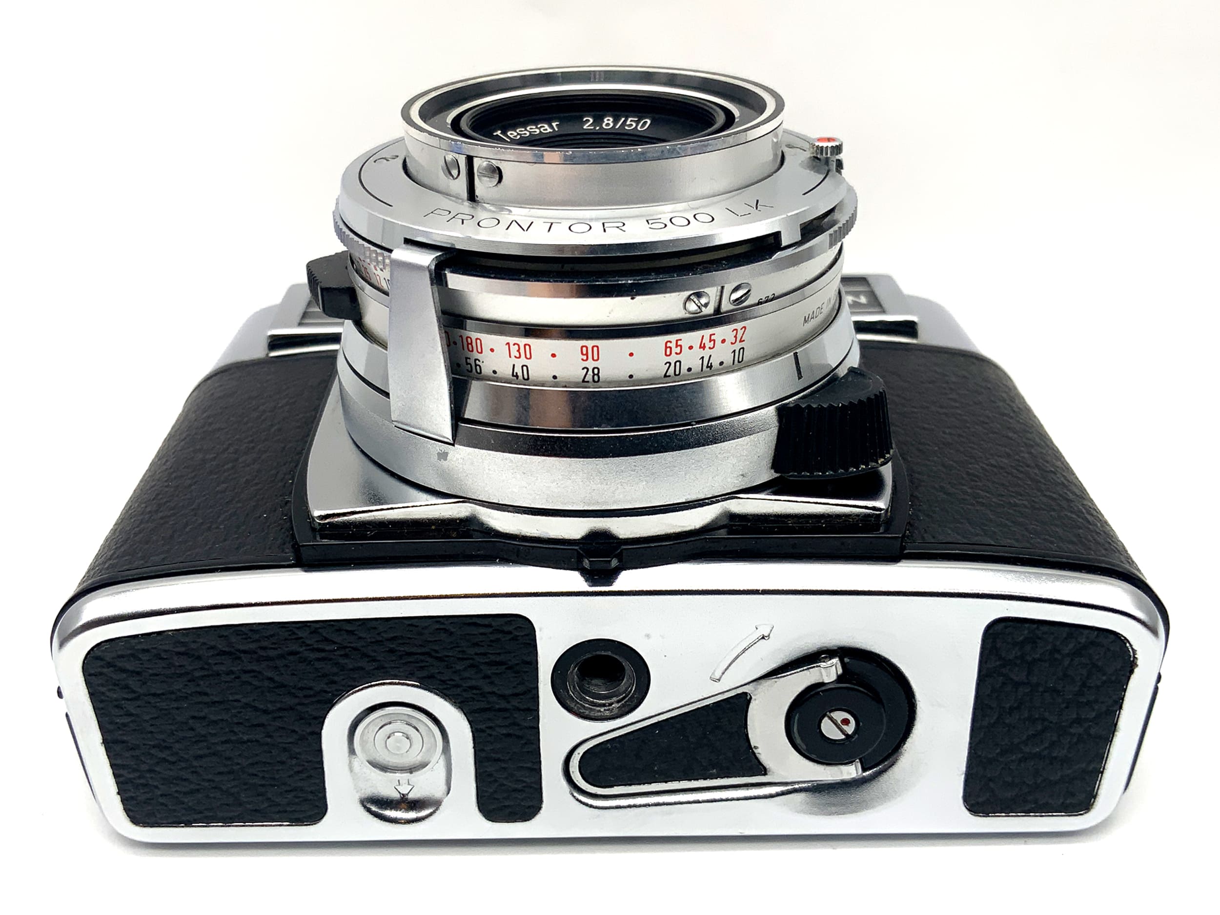 Zeiss Ikon Contessa LBE rangefinder camera with Carl Zeiss Tessar 2.8 50mm analog camera