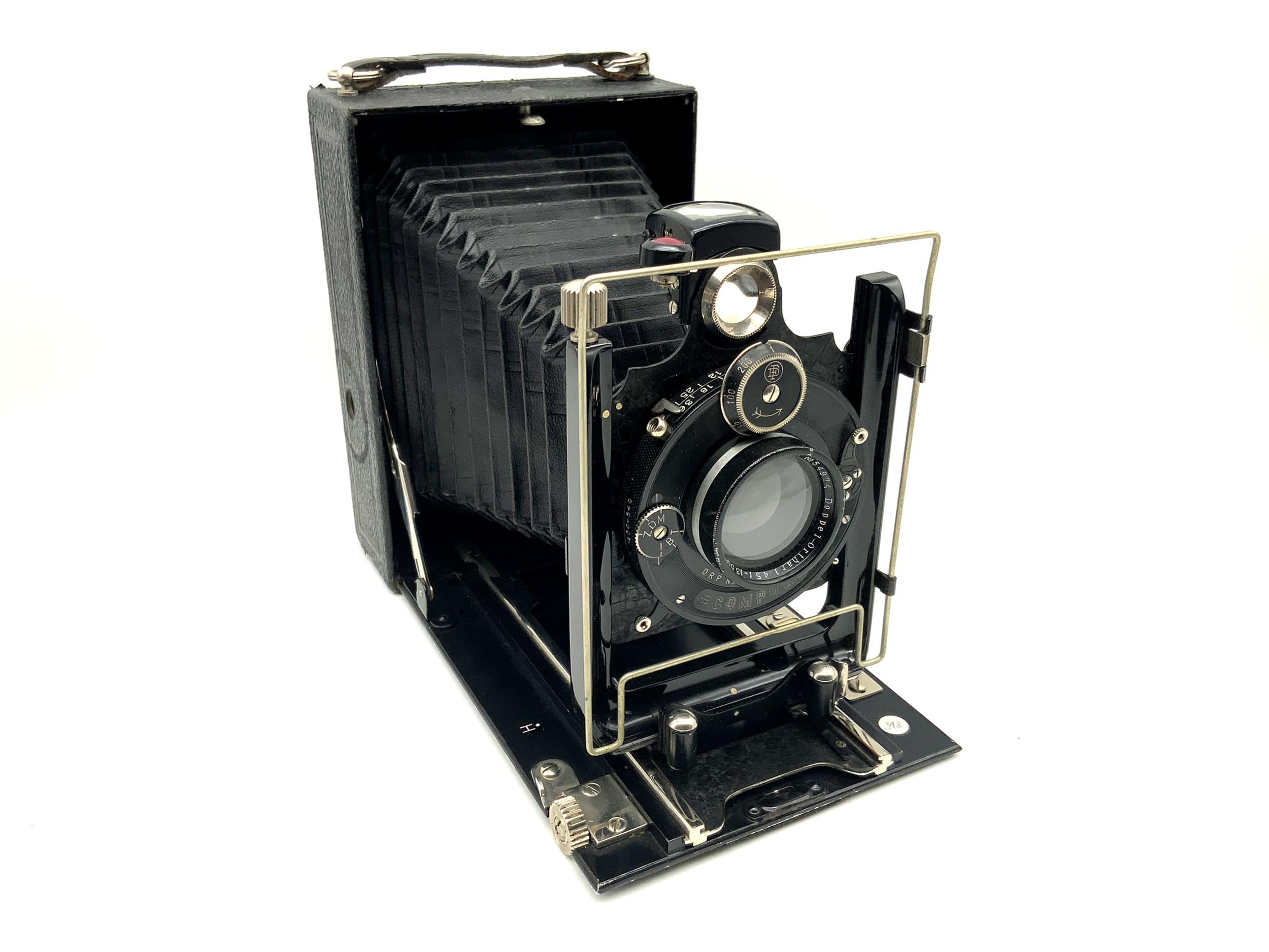 Plaubel plate camera with double Orthor 1:4.5/13.5cm Compur analog camera