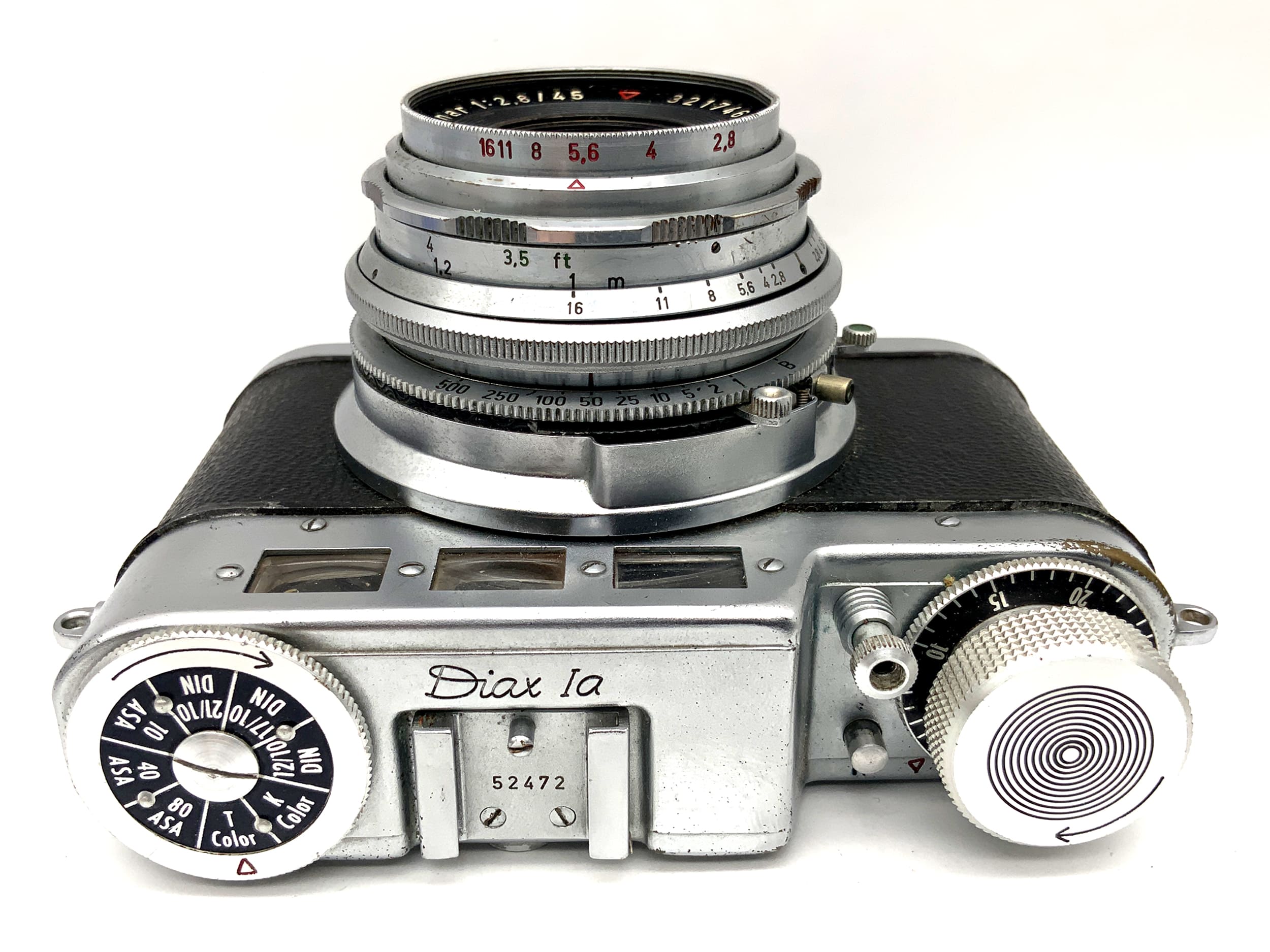 W.Voss Ulm Diax Ia with Schneider kreuznach Xenar 45mm 1:2.8 Synchro-Compur
