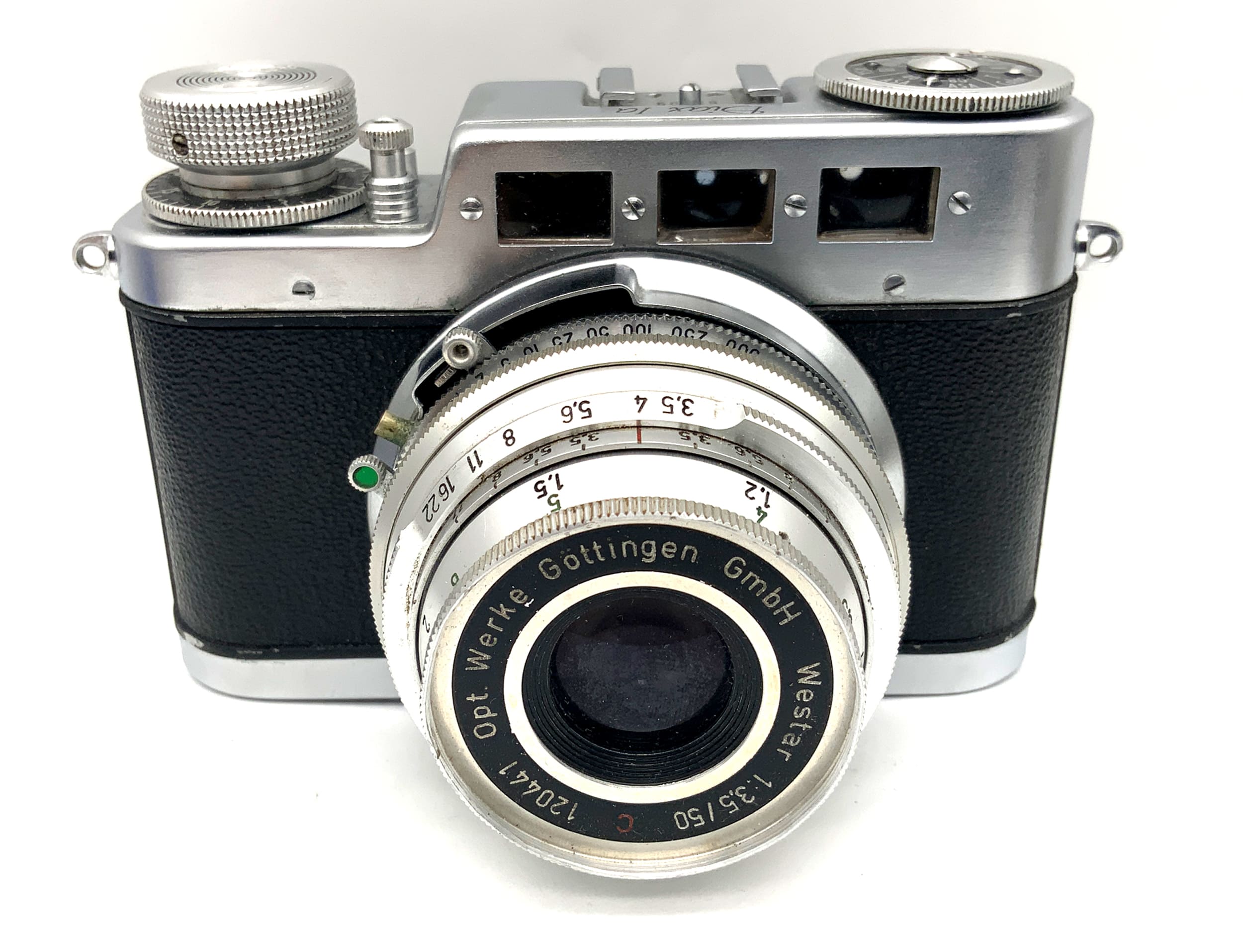 W.Voss Ulm Diax Ia viewfinder camera works Göttingen Westar 50mm 1:3.5 Synchro-Compur