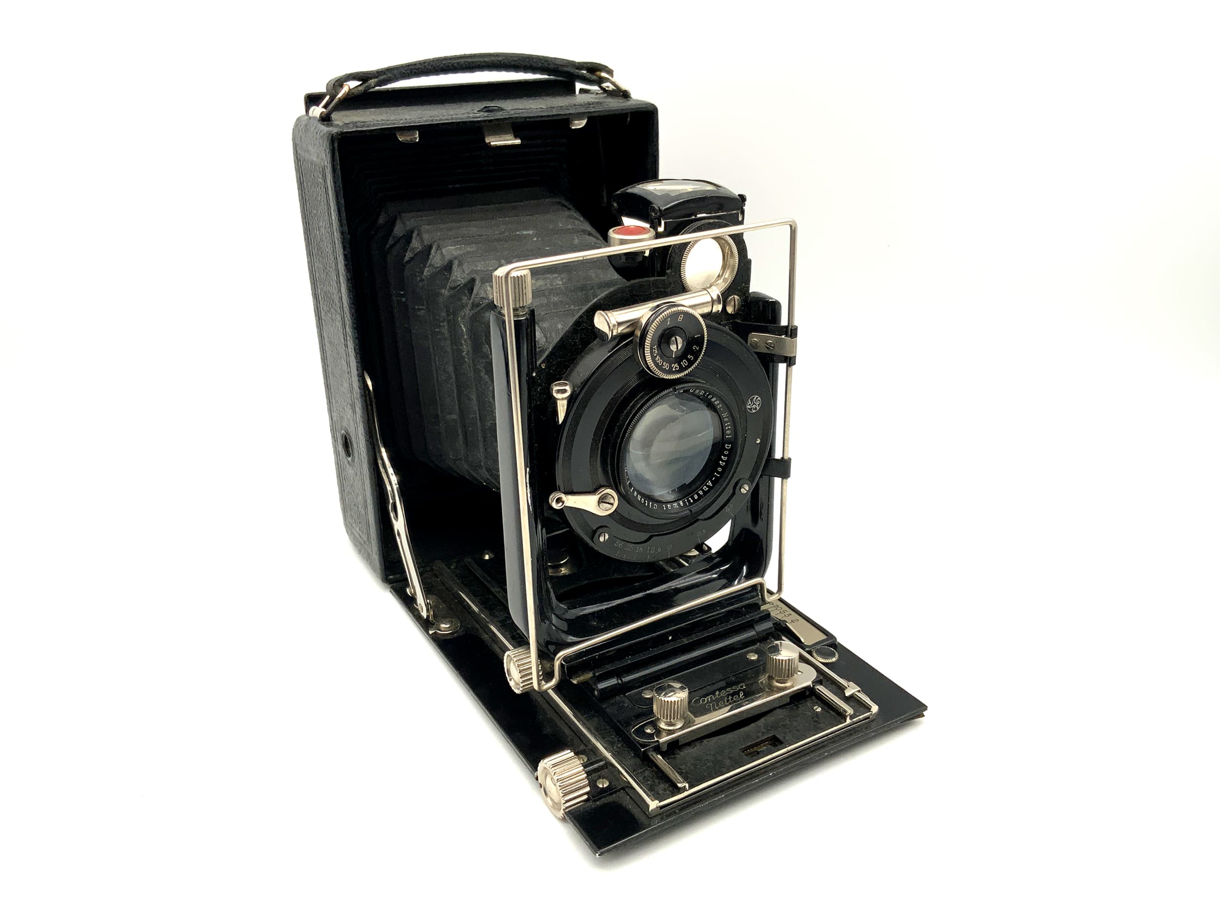 Contessa Nettel plate camera with double anastigmat Citonar 4.5/13.5cm 0