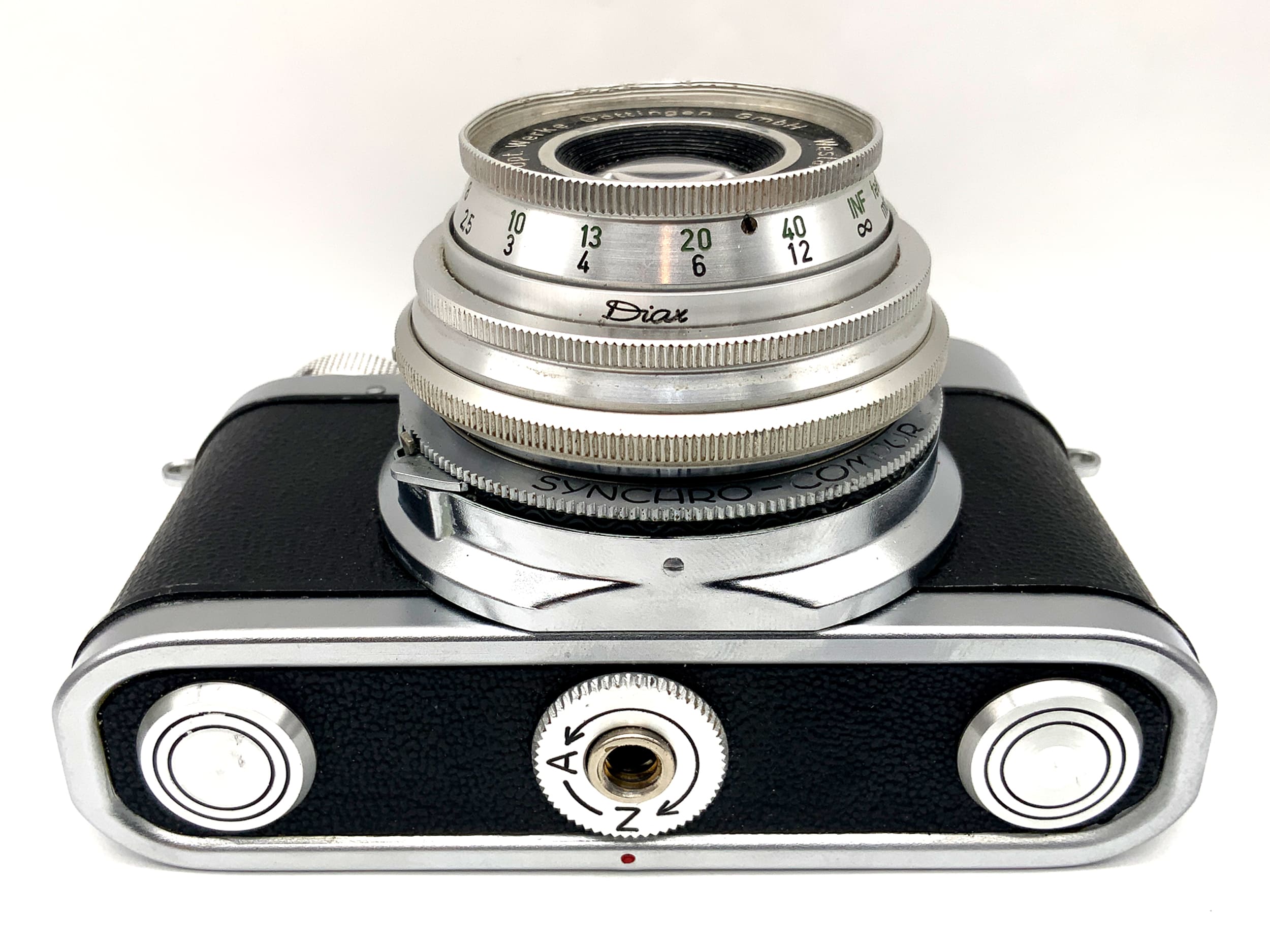 W.Voss Ulm Diax Ia viewfinder camera works Göttingen Westar 50mm 1:3.5 Synchro-Compur