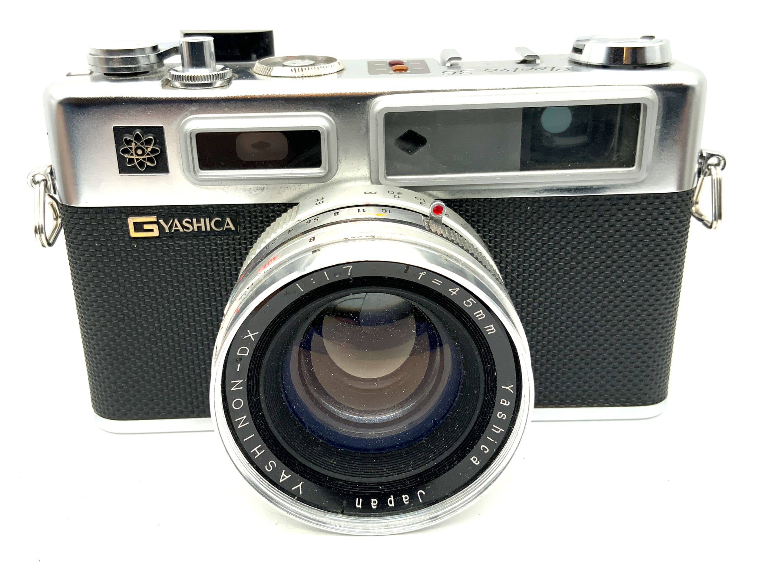 Yashica Electro 35 rangefinder camera with Yashino-DX 45mm 1:1.7 analog camera