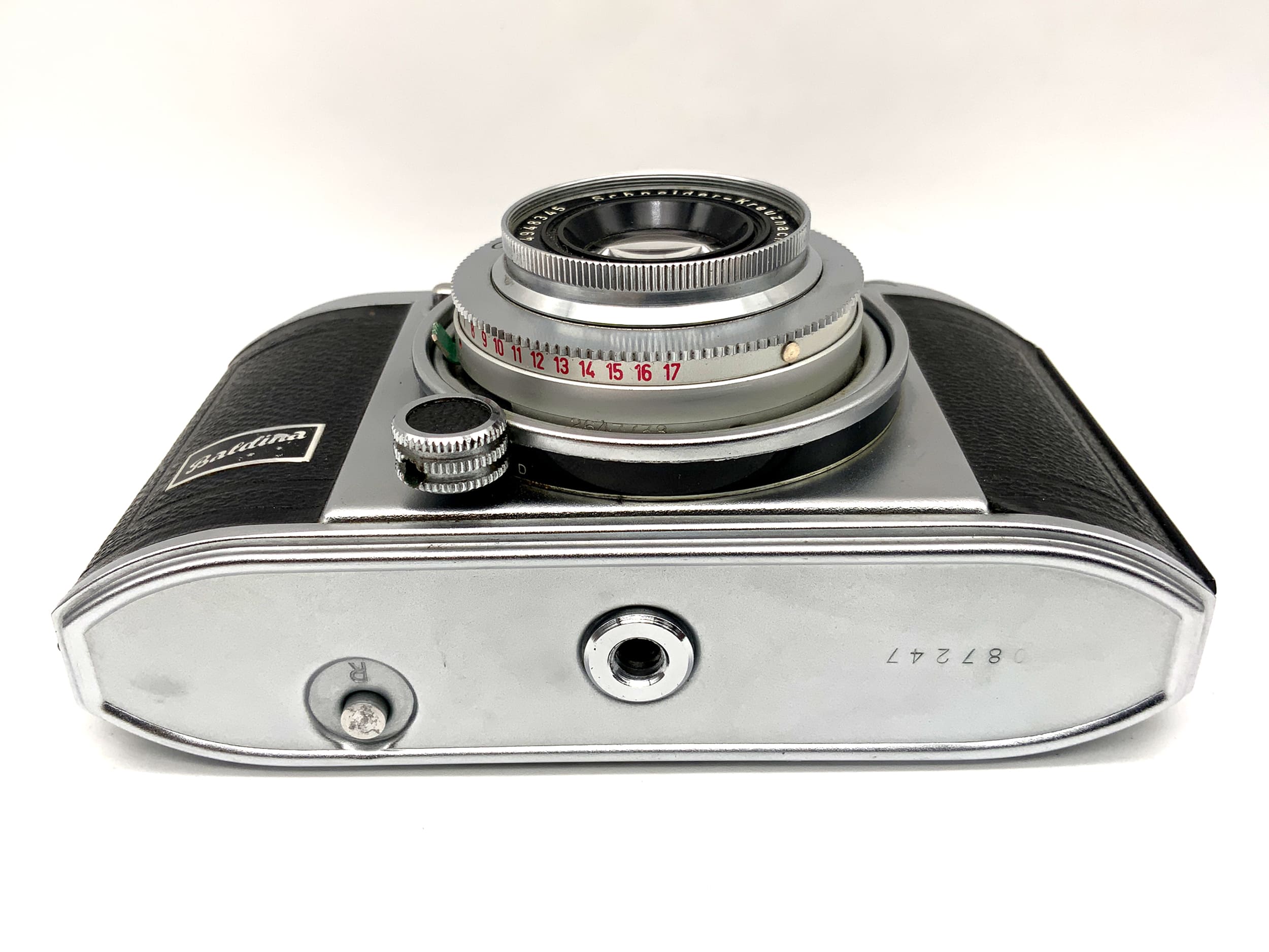 Balda Super Baldina with Radionar 50mm 1:2.8 rangefinder camera Compur Rapid