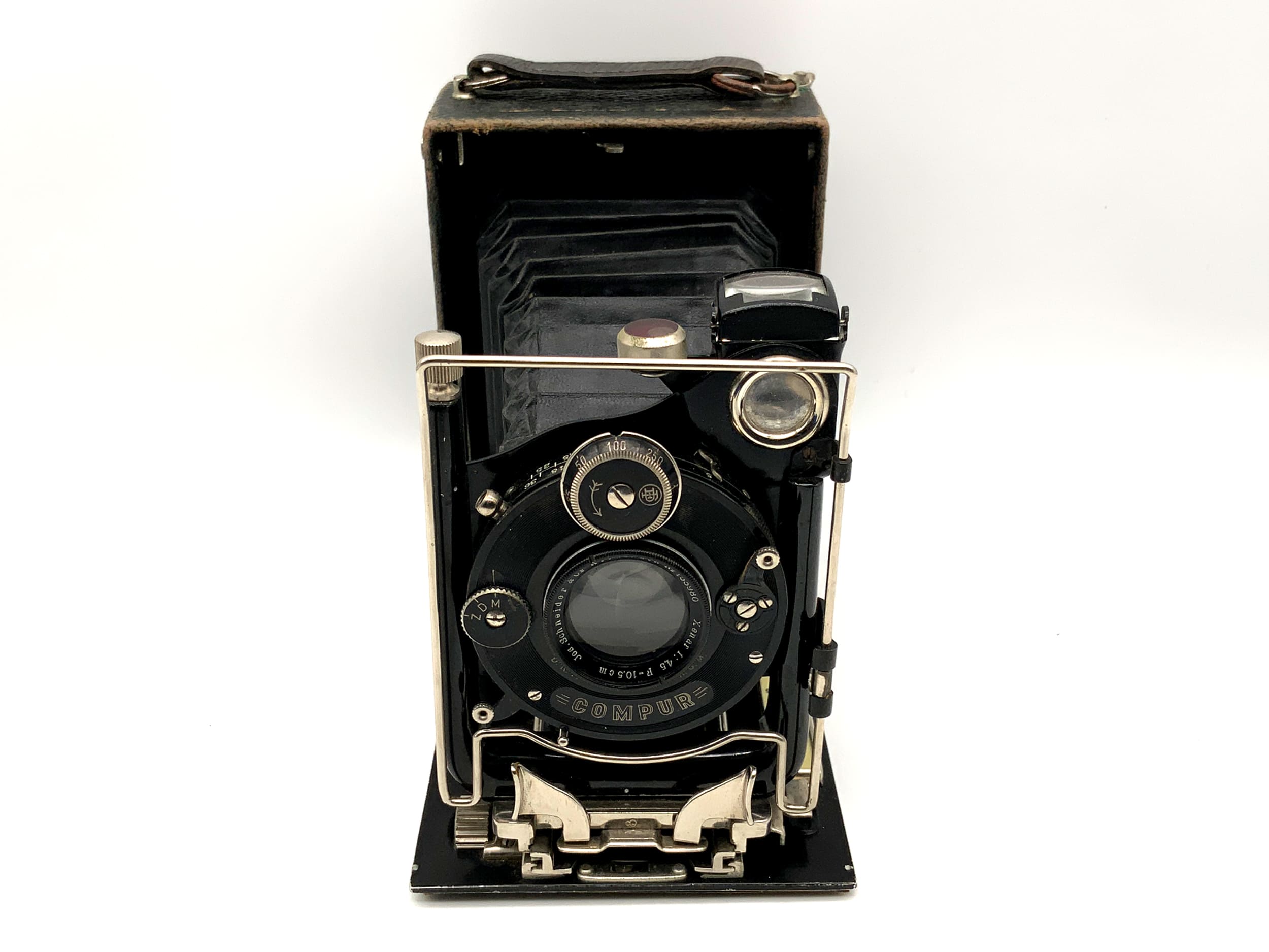 Clunz plate camera with Xenar 4.5/10.5cm Compur analog camera