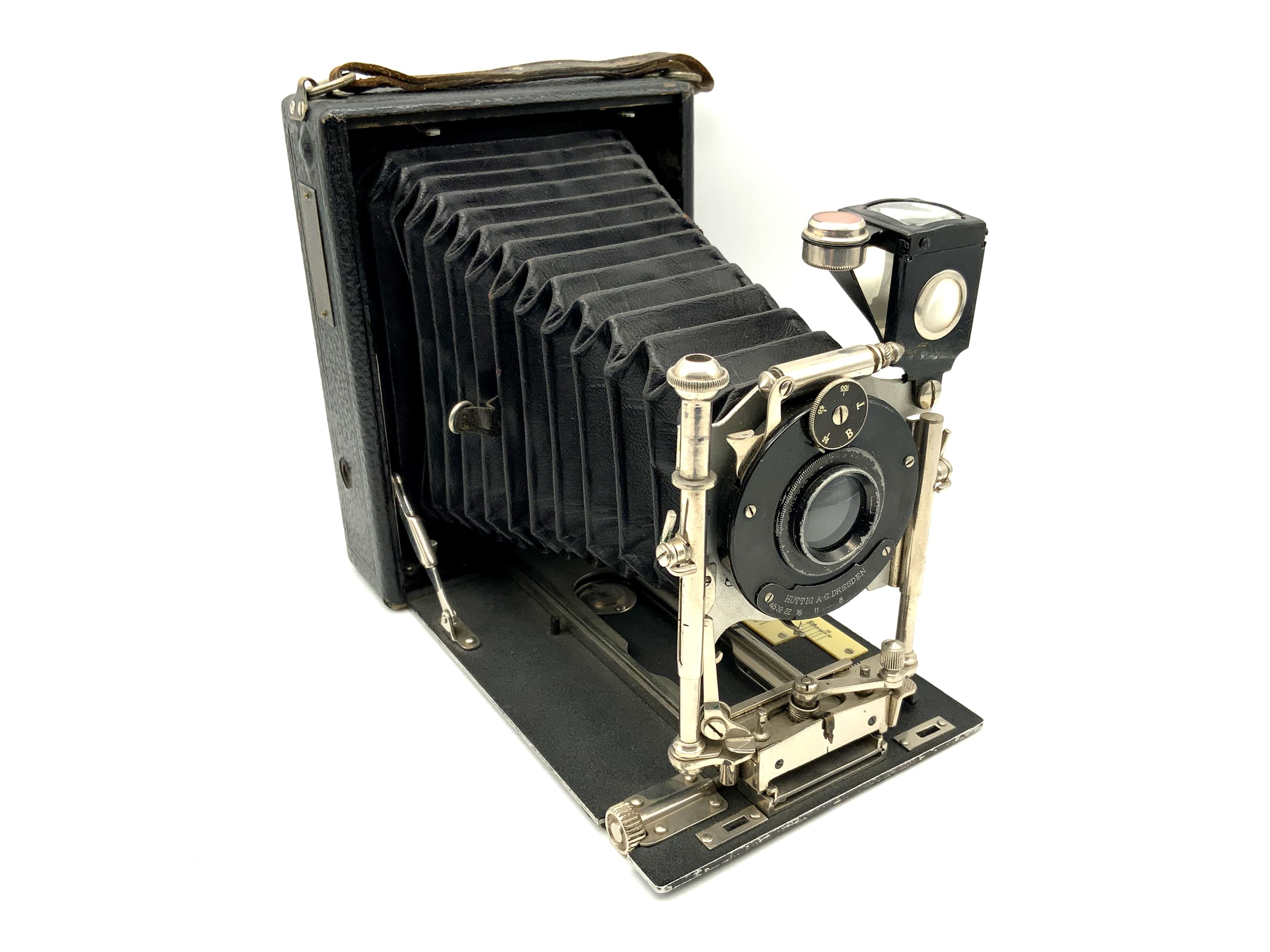 Hüttig Toska Model 1908 plate camera with Aplanat Helios 1:8/125mm 0