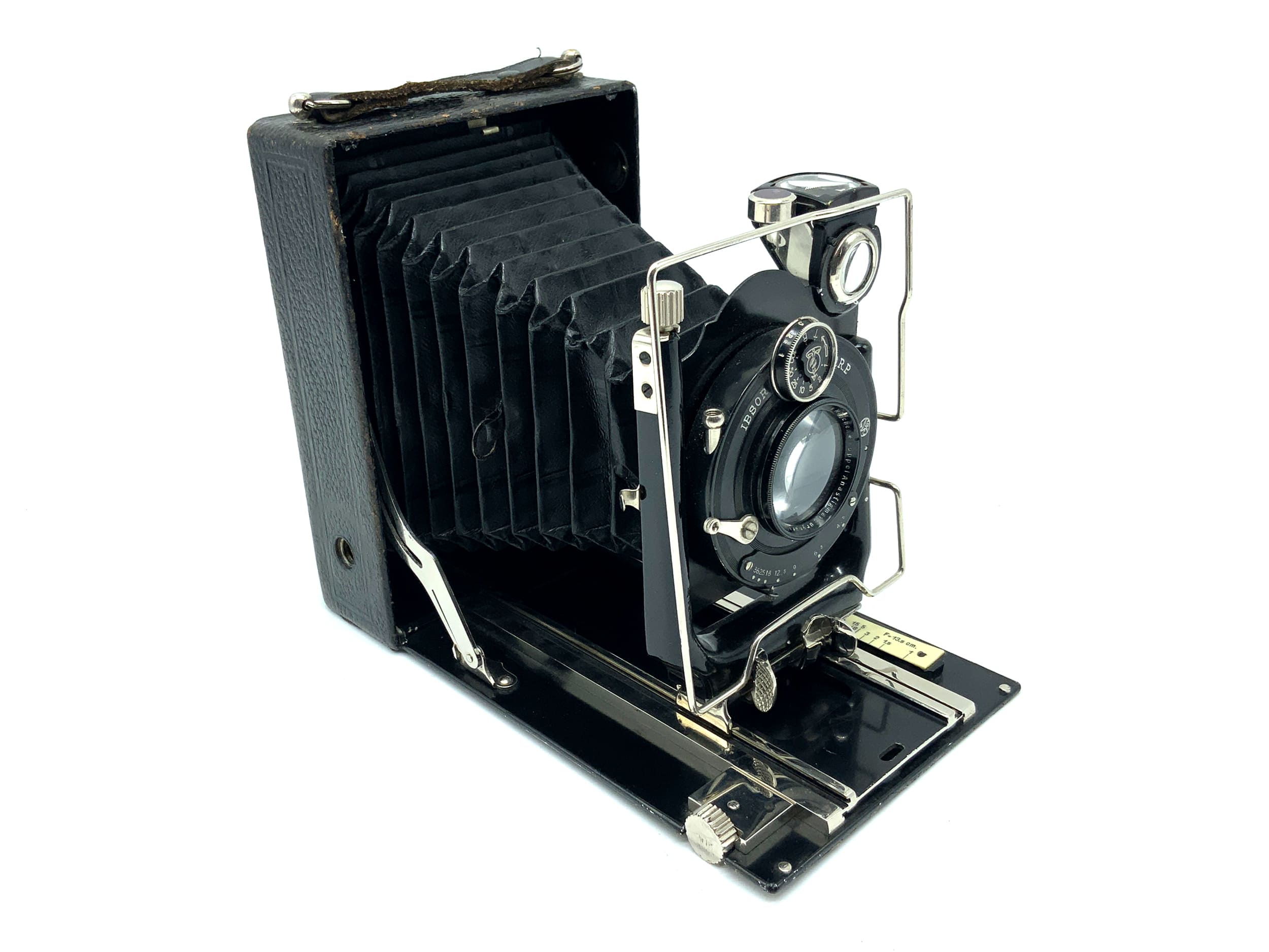 Ihagee plate camera with Rodenstock double anastigmat Eurynar 4.5/13.5cm