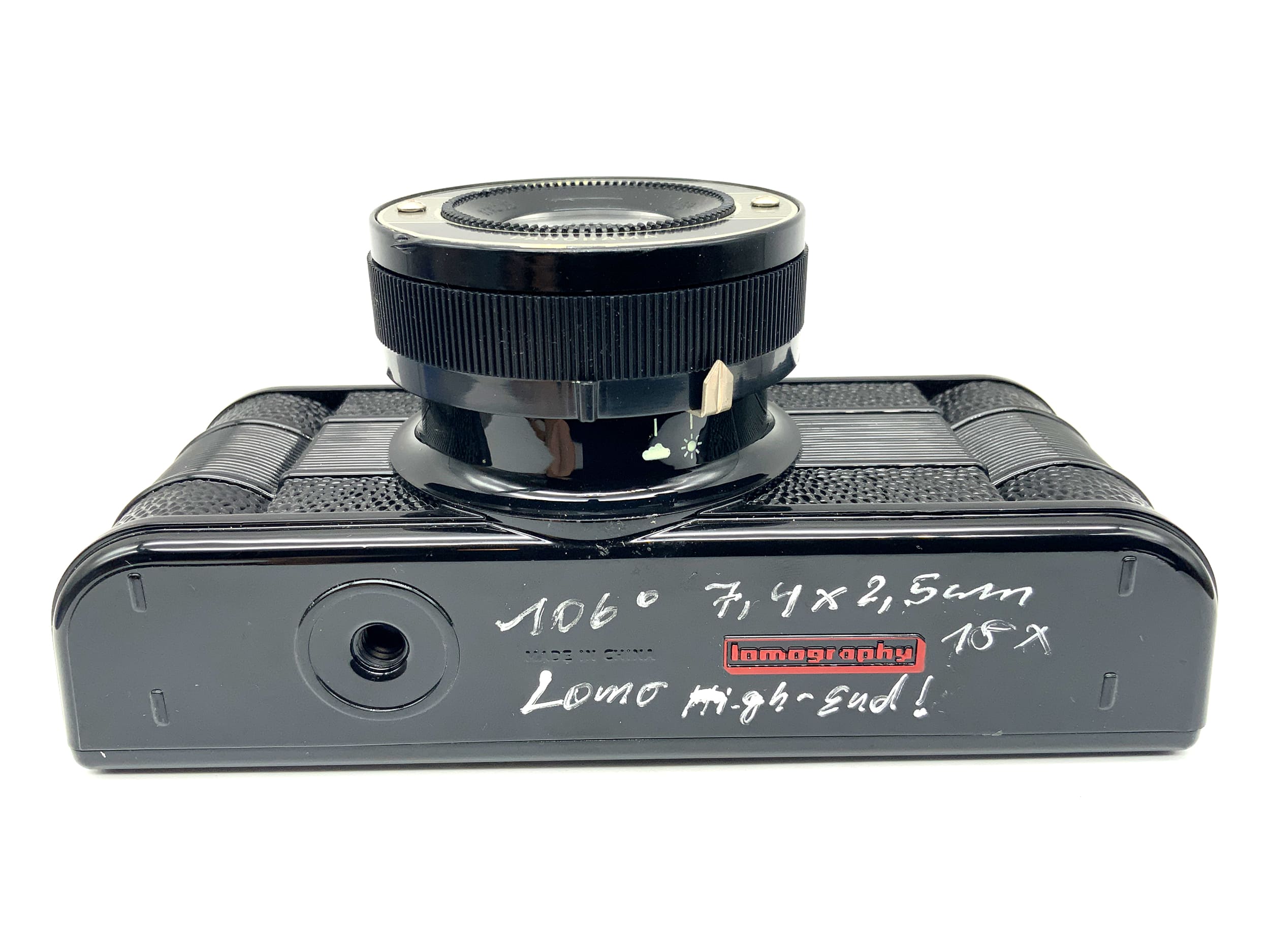 Lomography SP Rocket viewfinder camera with 30mm 1:10.8 106° panoramic lens, analog camera