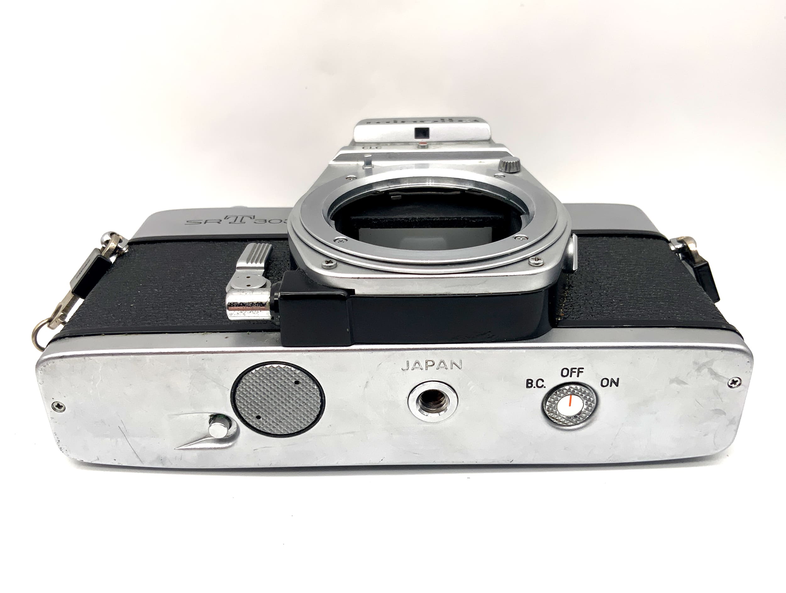 Minolta SRT 303b SLR 35mm Spiegelreflexkamera analog Body Gehäuse (Minolta MD)