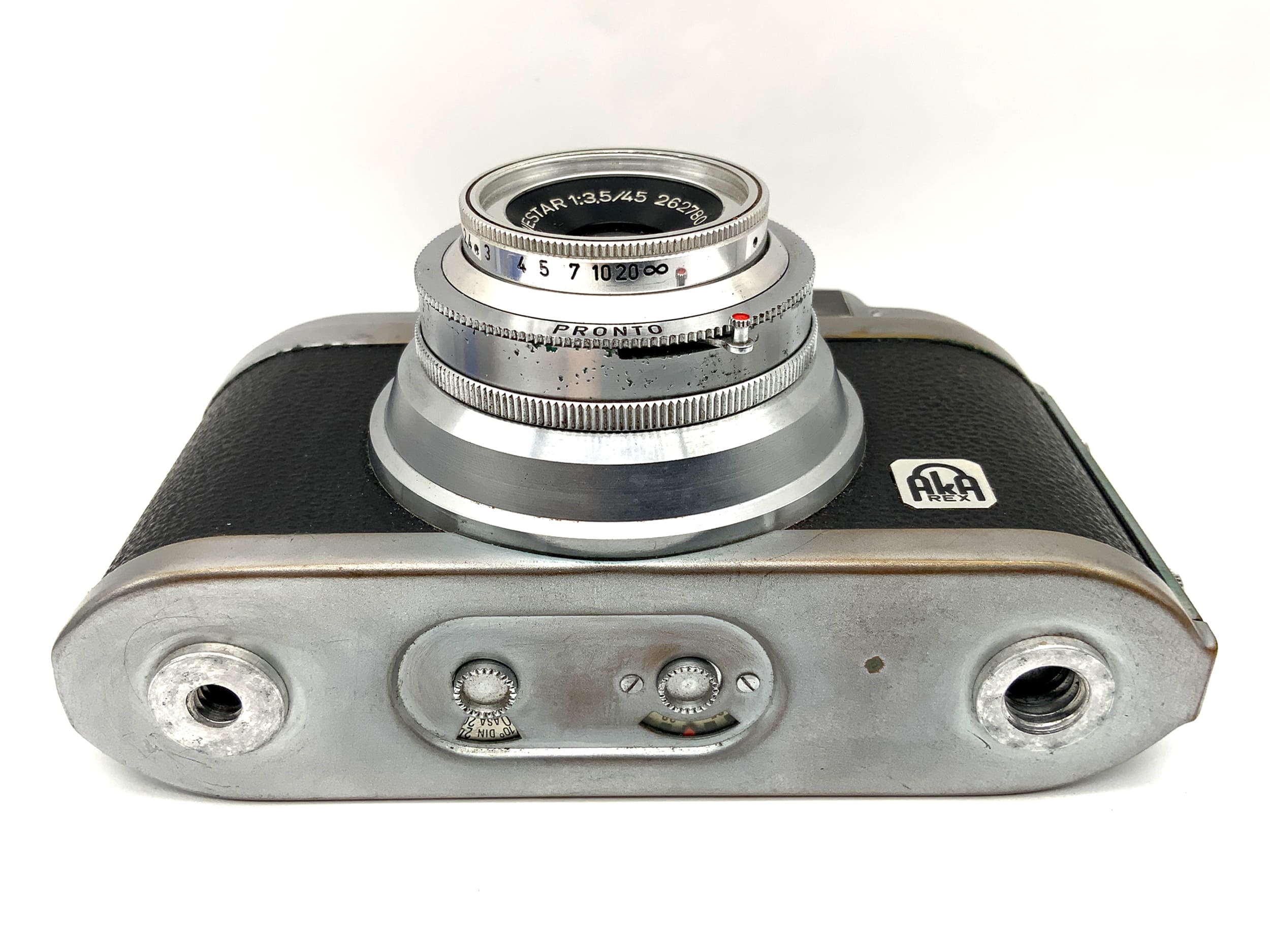 AKA Rex rangefinder camera with Isco Westar 45mm 1:3.5 rangefinder camera analog camera