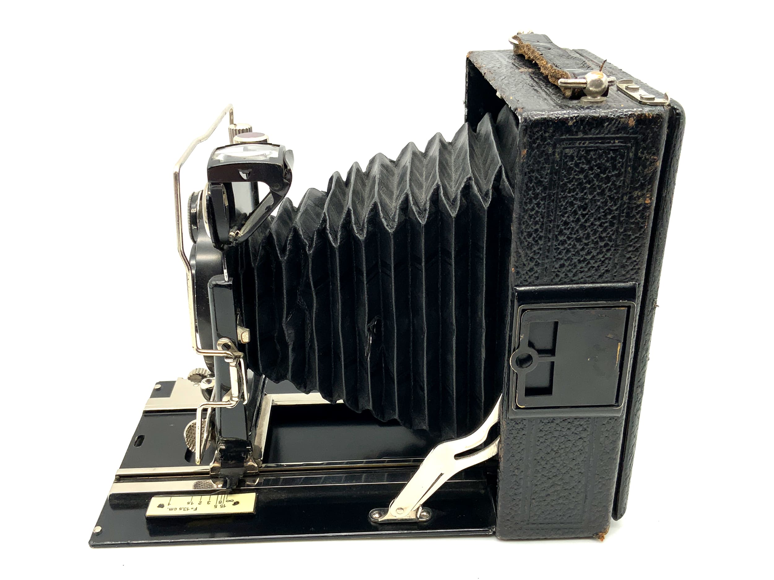 Ihagee plate camera with double anastigmat Eurynar 4.5/13.5cm Ibsor 0