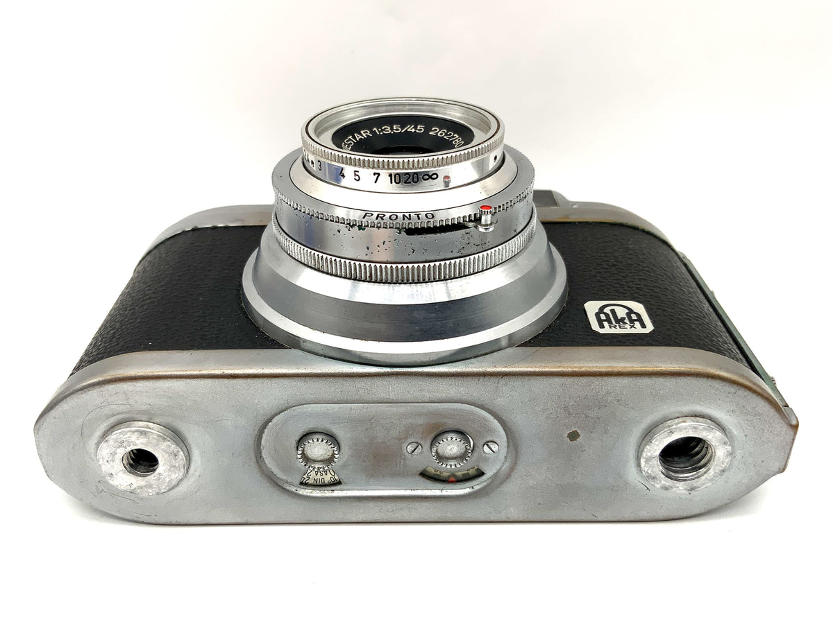 AKA Rex rangefinder camera with Isco Westar 45mm 1:3.5 rangefinder camera analog camera