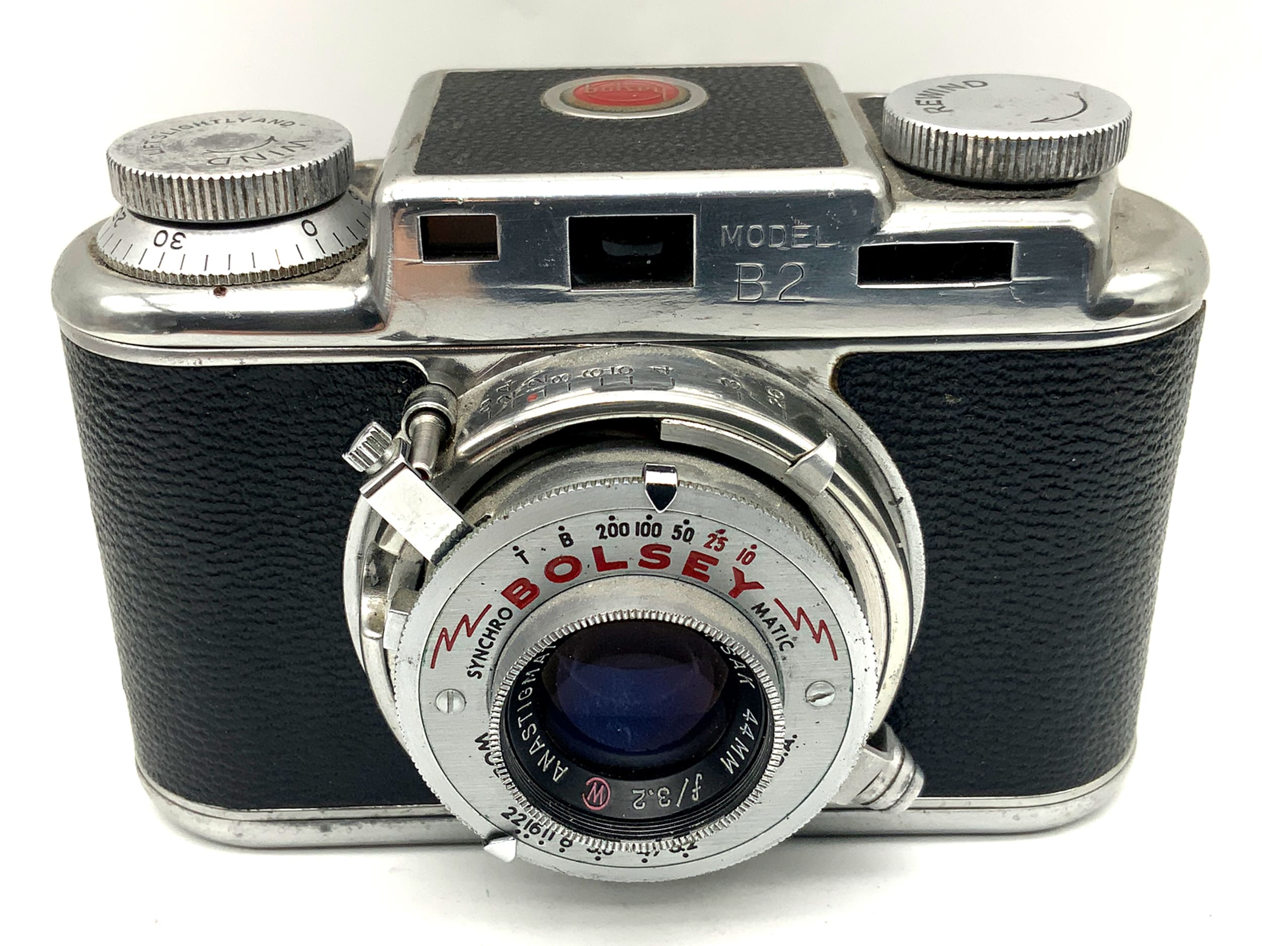 Bolsey Model B2 rangefinder camera Wollensak 44mm 1:3.2 rangefinder camera analog camera