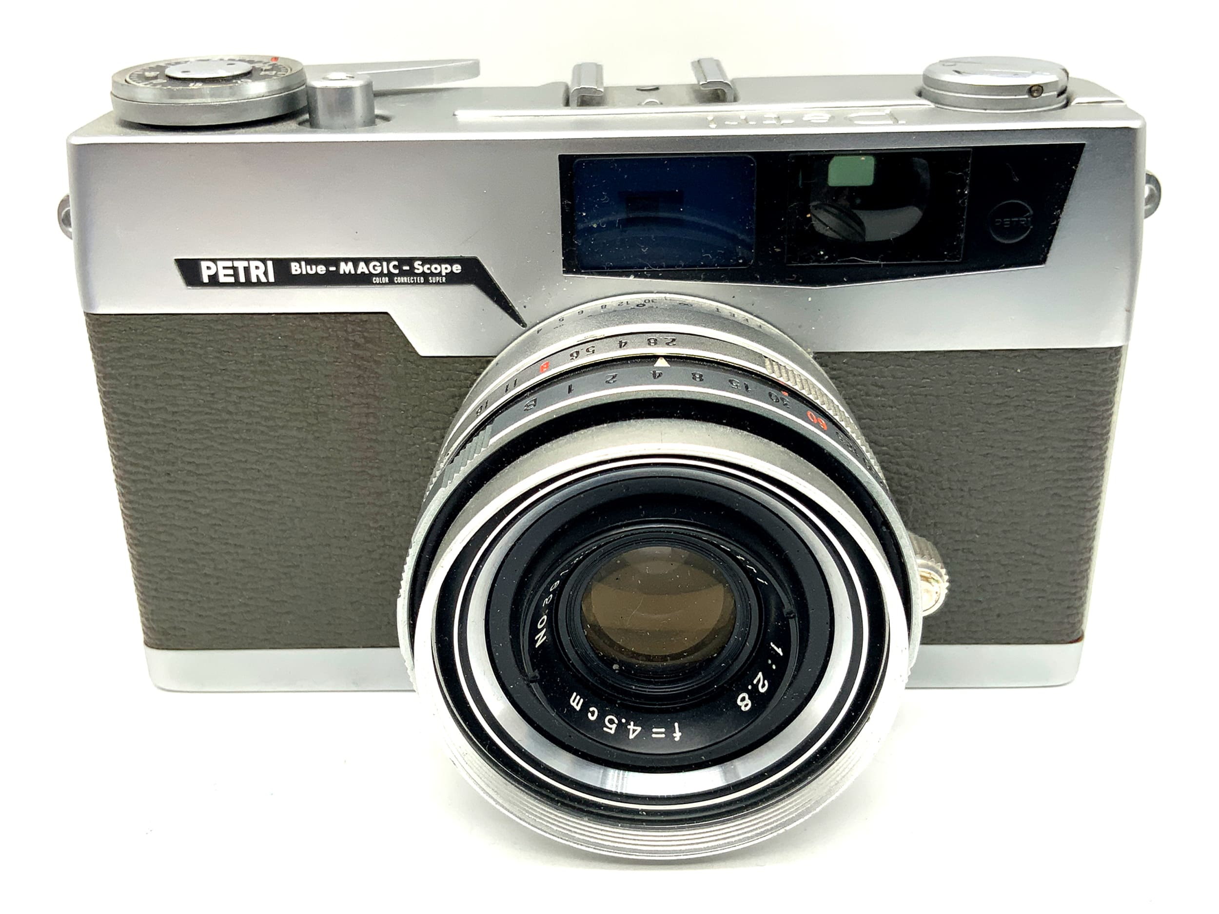 Petri Blue-Magic-Scope rangefinder camera 4.5cm 1:2.8 rangefinder camera analog camera