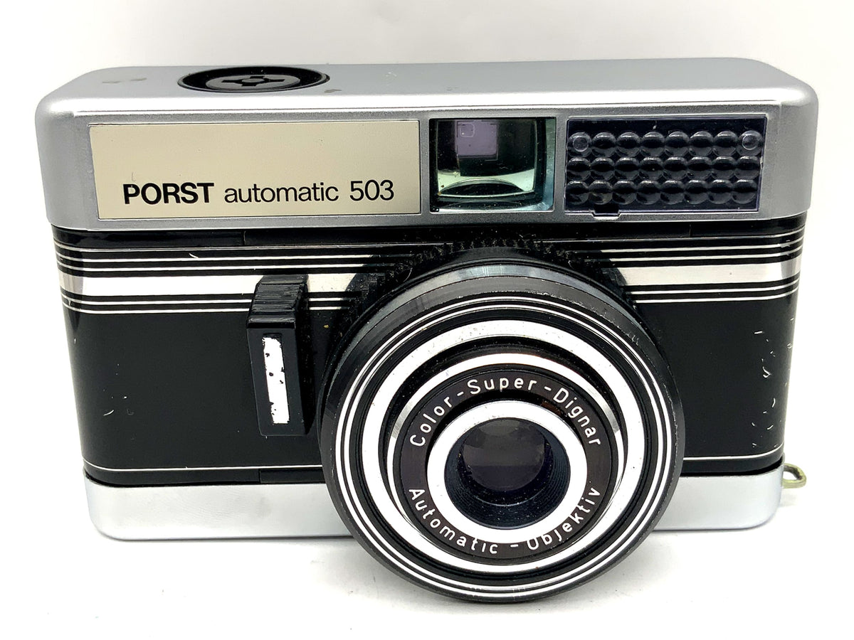 Porst automatic 503 viewfinder camera with Color-Super-Dignar analogue camera