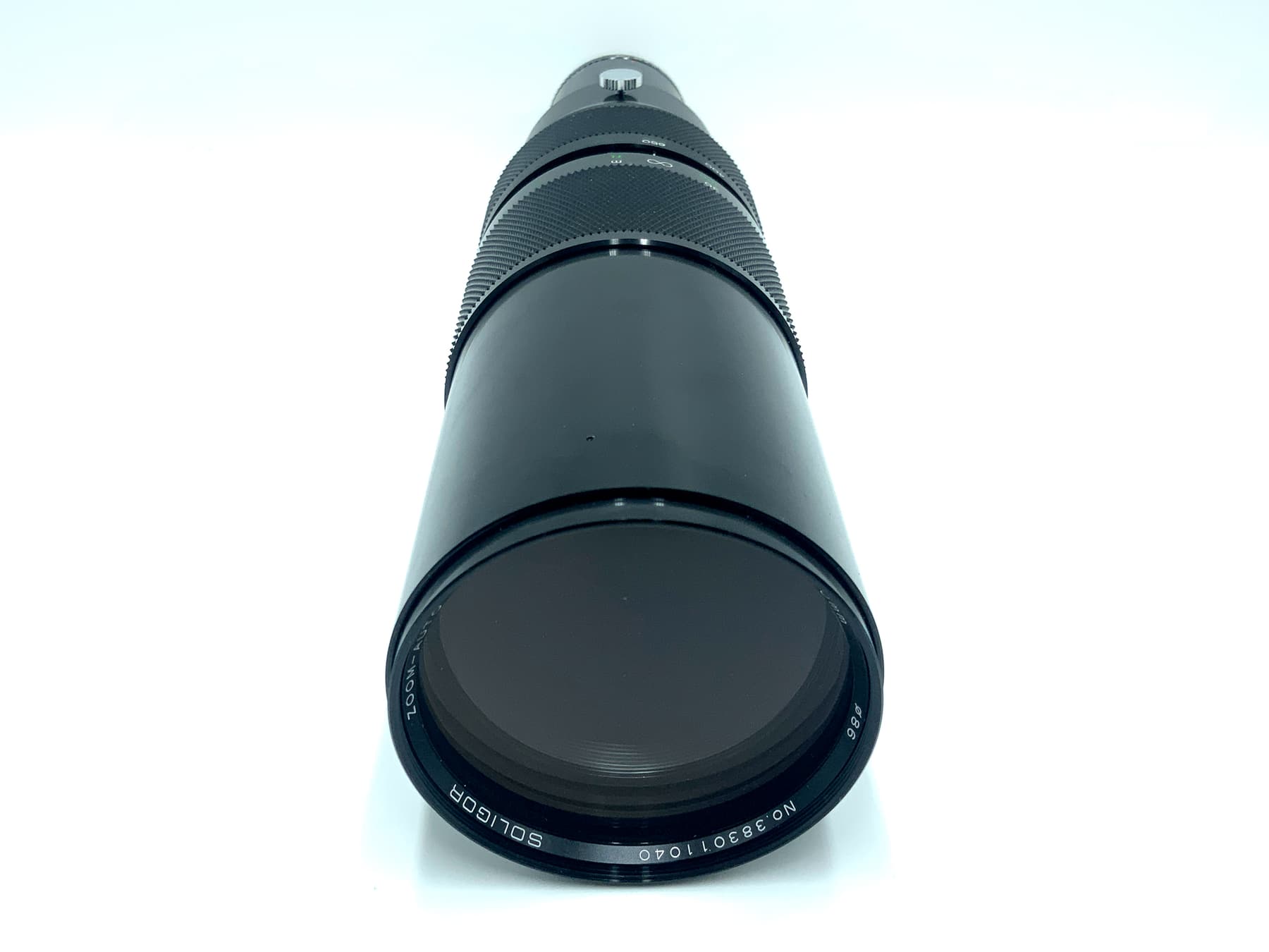 Soligor MC Zoom-Auto 130-650mm 1:5.6-7.5 Objektiv Zoomobjektiv (Pentax K) Nebel!