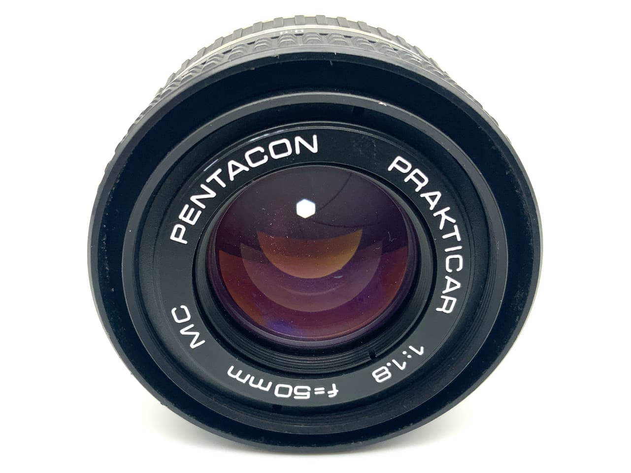 Pentacon Prakticar MC 50mm 1:1.8 Objektiv Festbrennweite (Praktica B) Pilz!