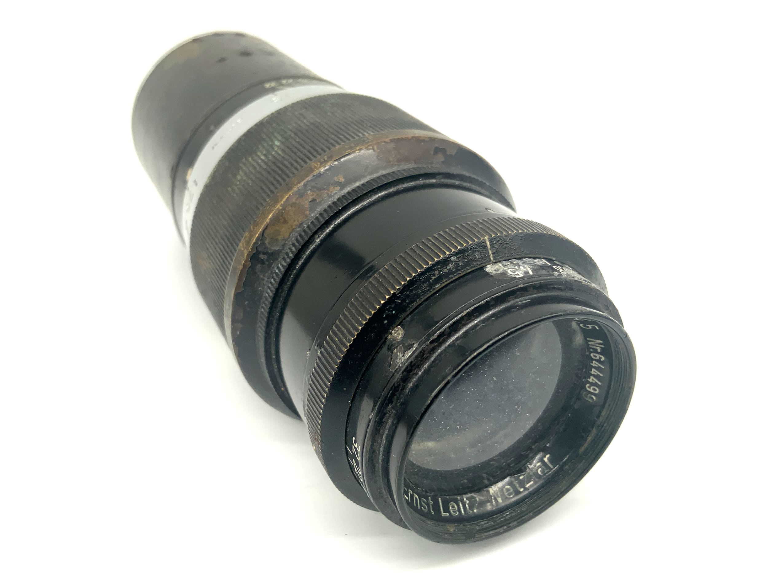 Ernst Leitz Wetzlar Hektor 13,5cm 1:4.5 Objektiv Festbrennweite (M39)