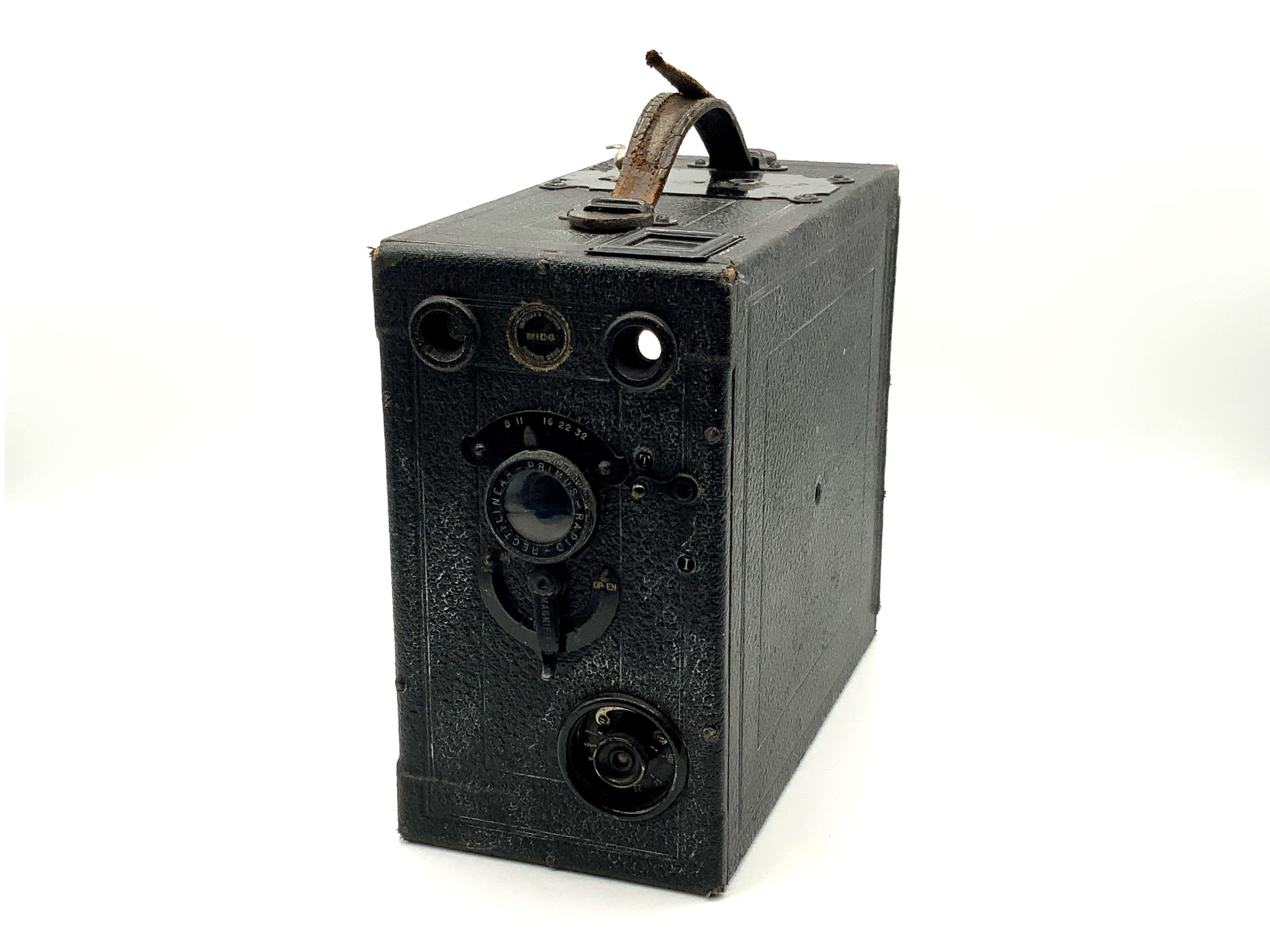 Midg Box 4 box camera with Rectilinear Primus-Rapid analog camera