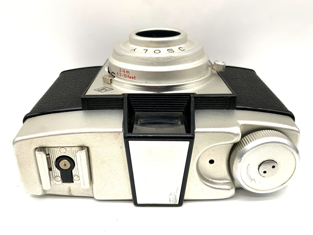 Agfa Isoly viewfinder camera with compact camera analog camera
