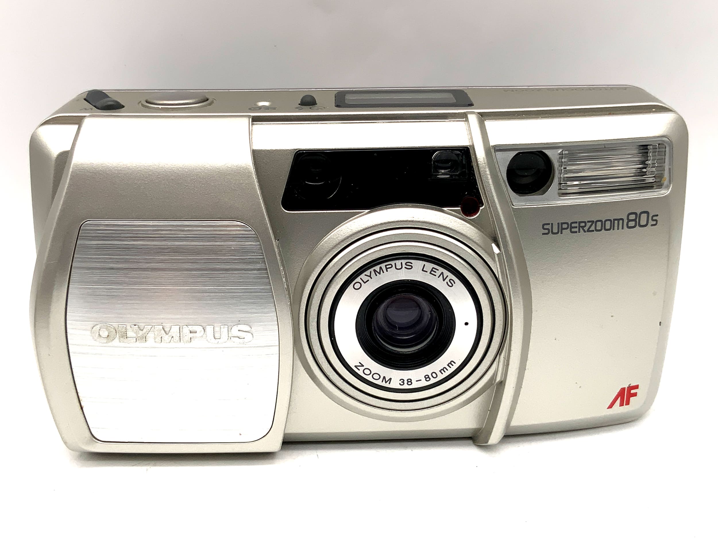 Olympus Superzoom 80s Point&amp;Shoot with 38-80mm compact camera analog camera