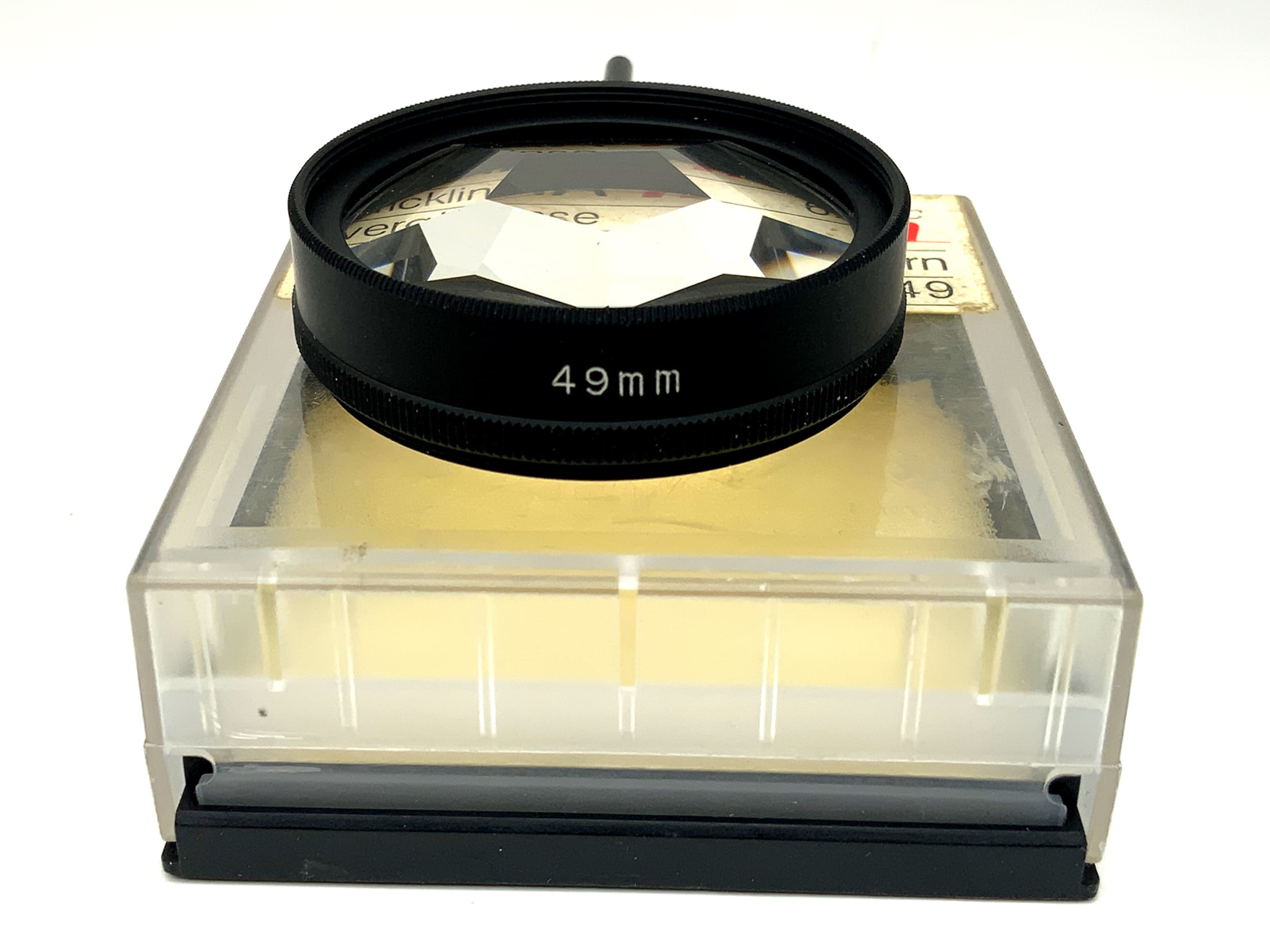 Hoya Trick lens 6x star coated filter 49mm circular filter thread