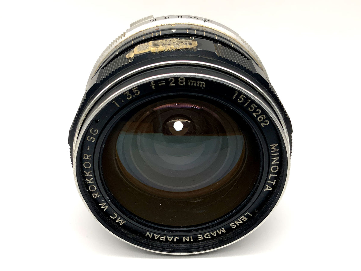 Minolta MC W.Rokkor-SG 28mm 1:3.5 Objektiv Festbrennweite (Minolta MD)