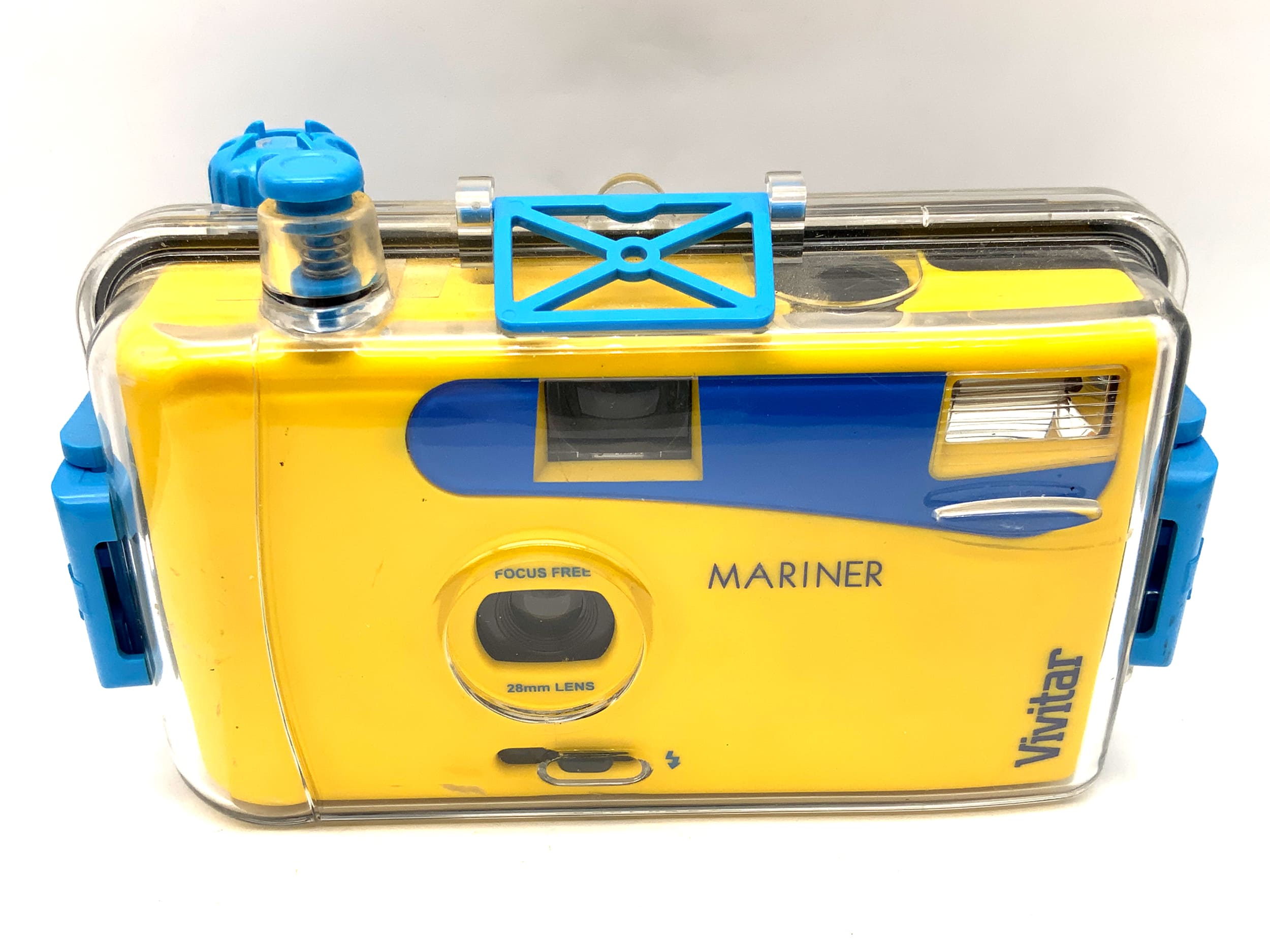 Vivitar Mariner Point&amp;Shoot underwater camera with 28mm lens (analog camera)