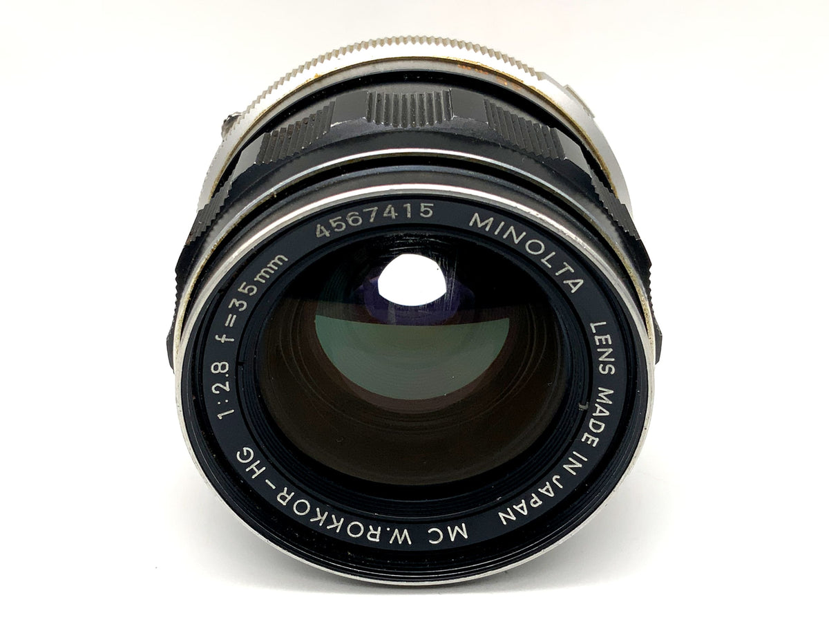 Minolta MC W.Rokkor-HG 35mm 1:2.8 Objektiv Festbrennweite (Minolta MD)