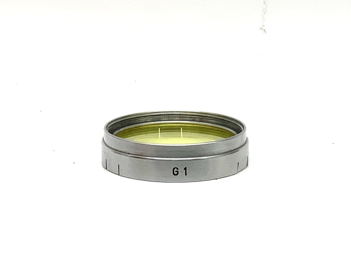 Pentacon color filter light yellow/light yellow G1 2x plug-in filter slip-on filter 30mm