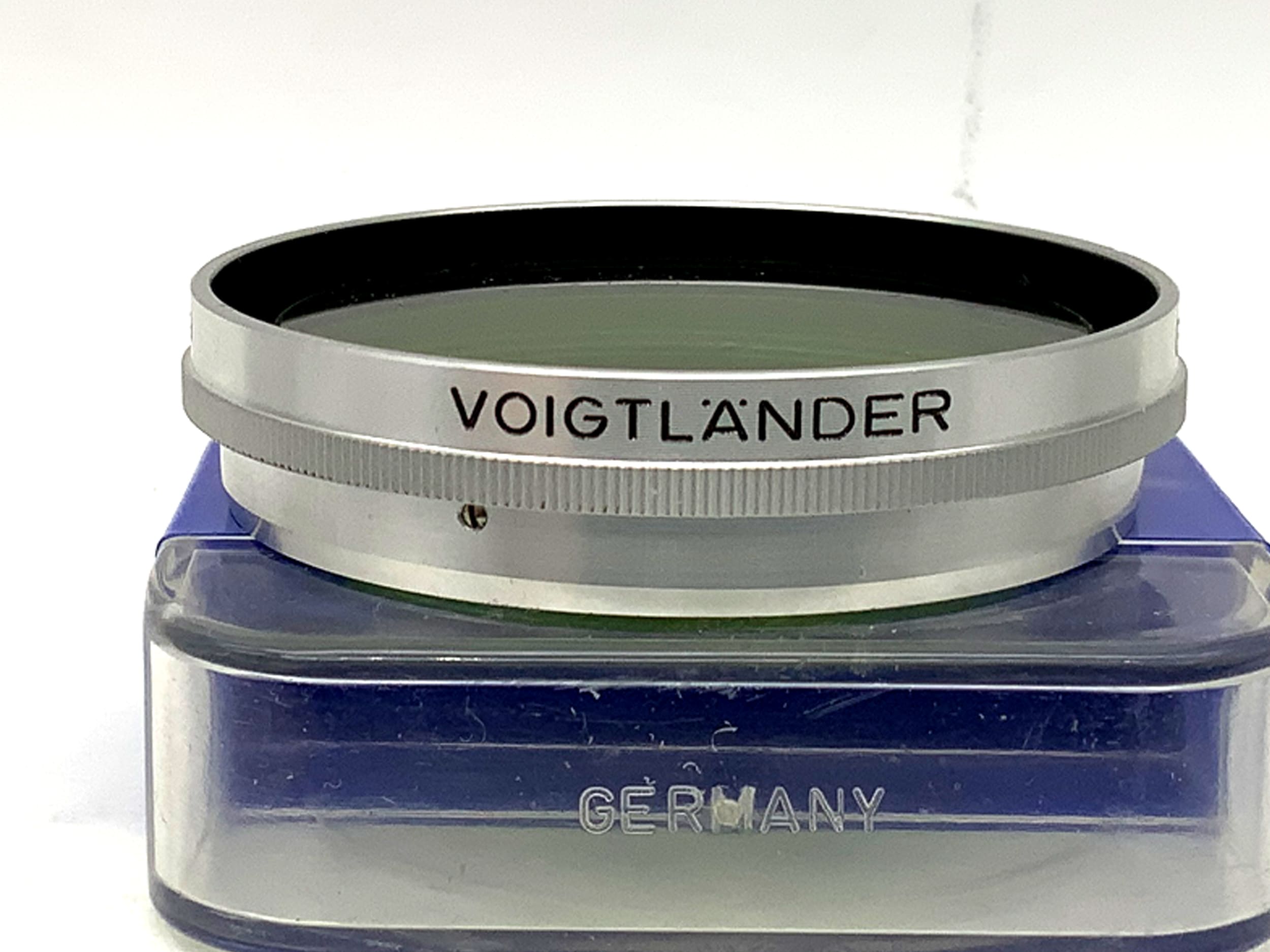Voigtländer color filter 306/49 green/green size 49s AR in case, 49mm filter
