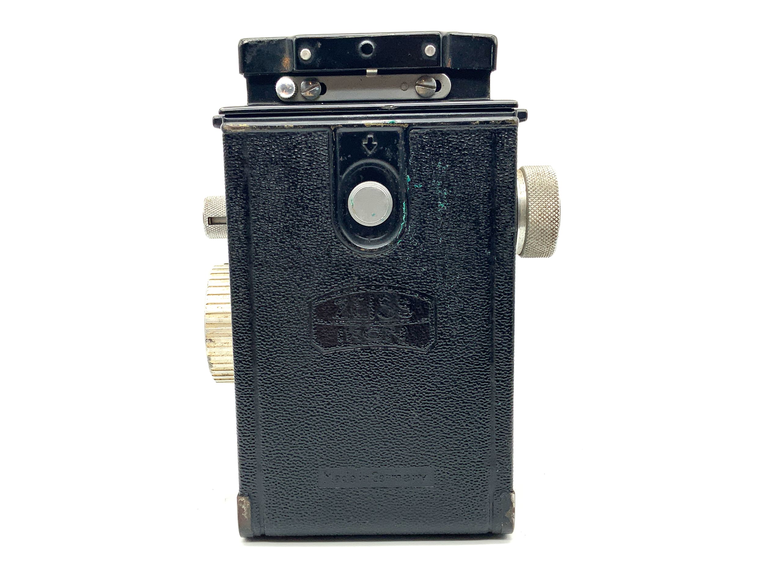 Zeiss Ikon Ikoflex II 852/16 TLR with Zeiss Opton 75mm 1:3.5 6x6 twin-lens reflex eyepiece