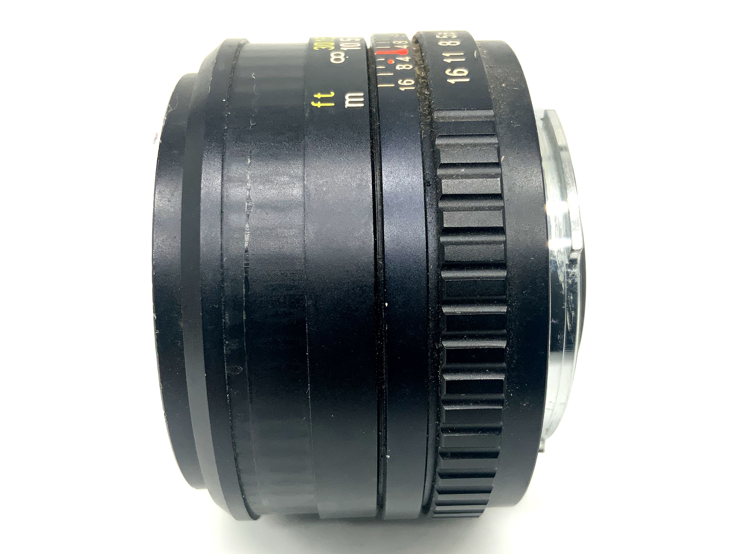Ricoh XR Rikenon 50mm 1:1.7 Objektiv Festbrennweite (Pentax K) Pilz!